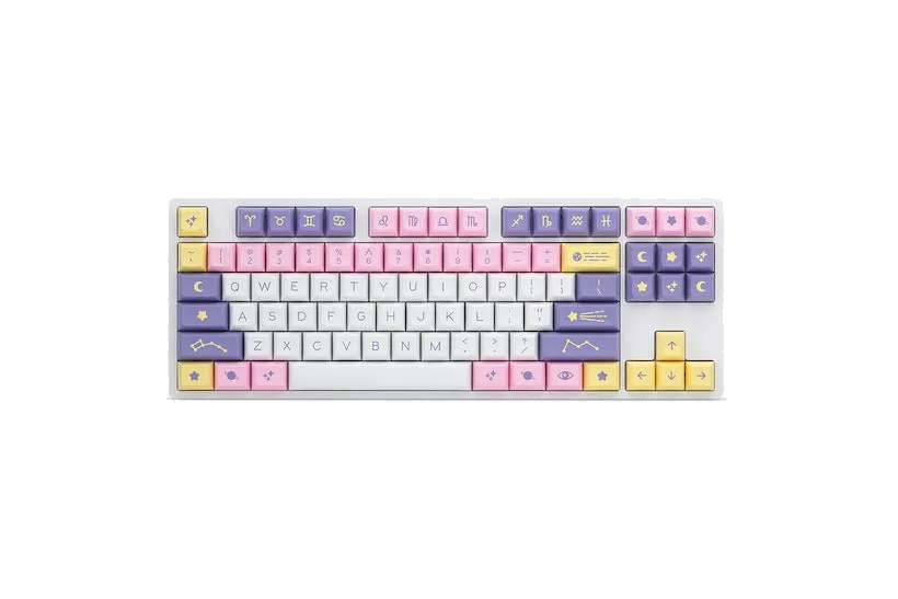 Bộ keycap Drop DSA Astrolokeys với thiết kế thiên văn độc đáo.