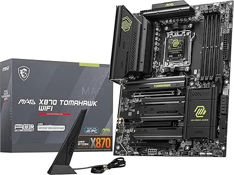 Bo mạch chủ MSI MAG X870 Tomahawk WiFi Gaming, hỗ trợ ép xung và tối ưu hiệu năng PBO