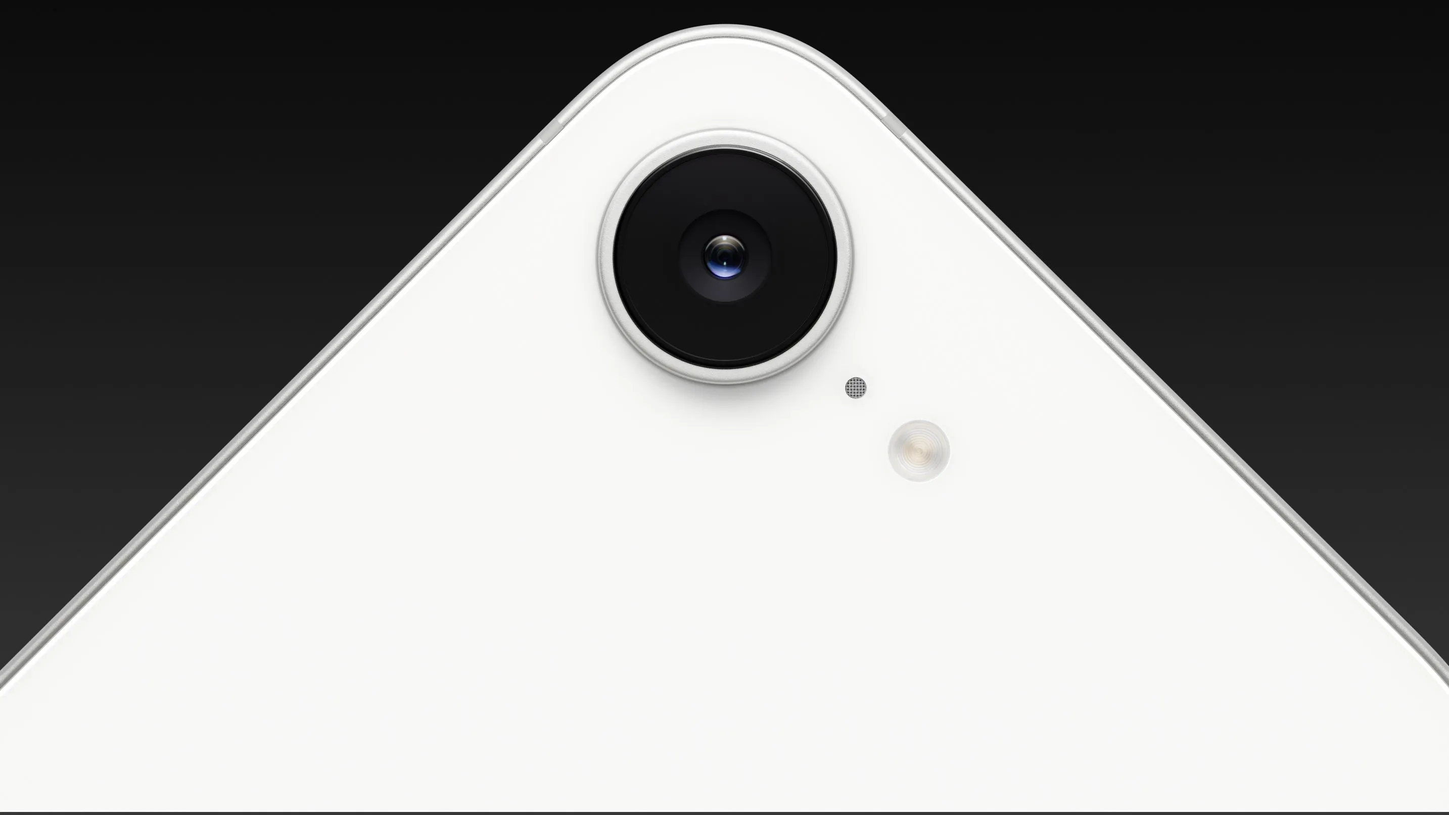 Cận cảnh camera sau của iPhone 16e với cảm biến 48MP