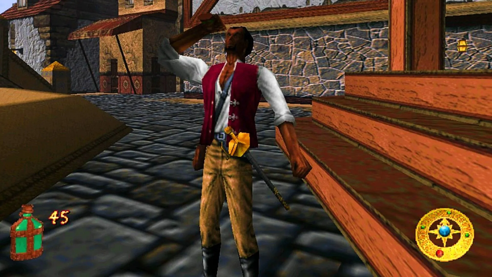 Cảnh trong The Elder Scrolls Adventures Redguard, một spin-off hành động tiềm năng cho dự án remaster của Bethesda
