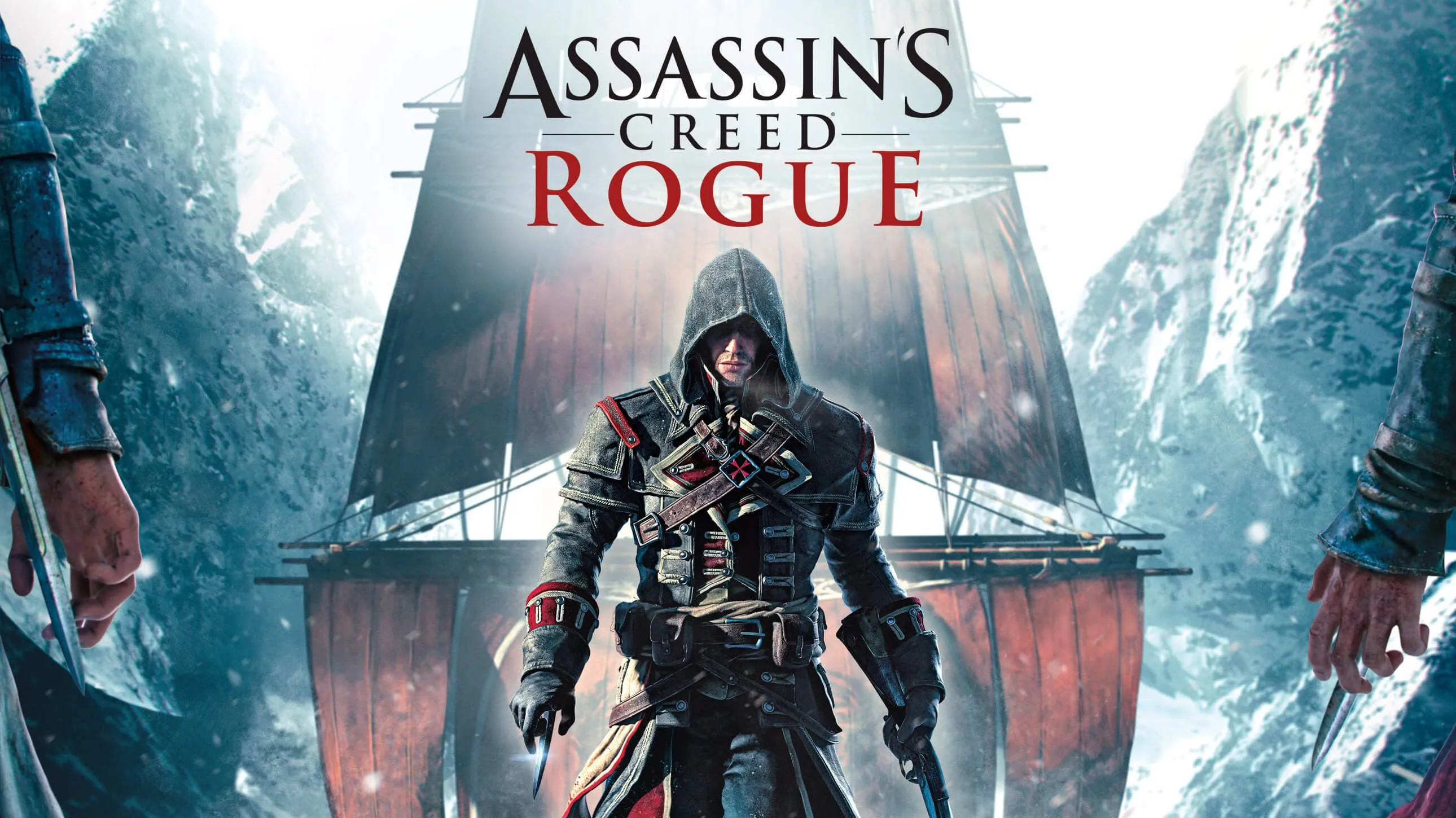 Cựu sát thủ Shay Cormac trên tàu trong Assassin's Creed Rogue