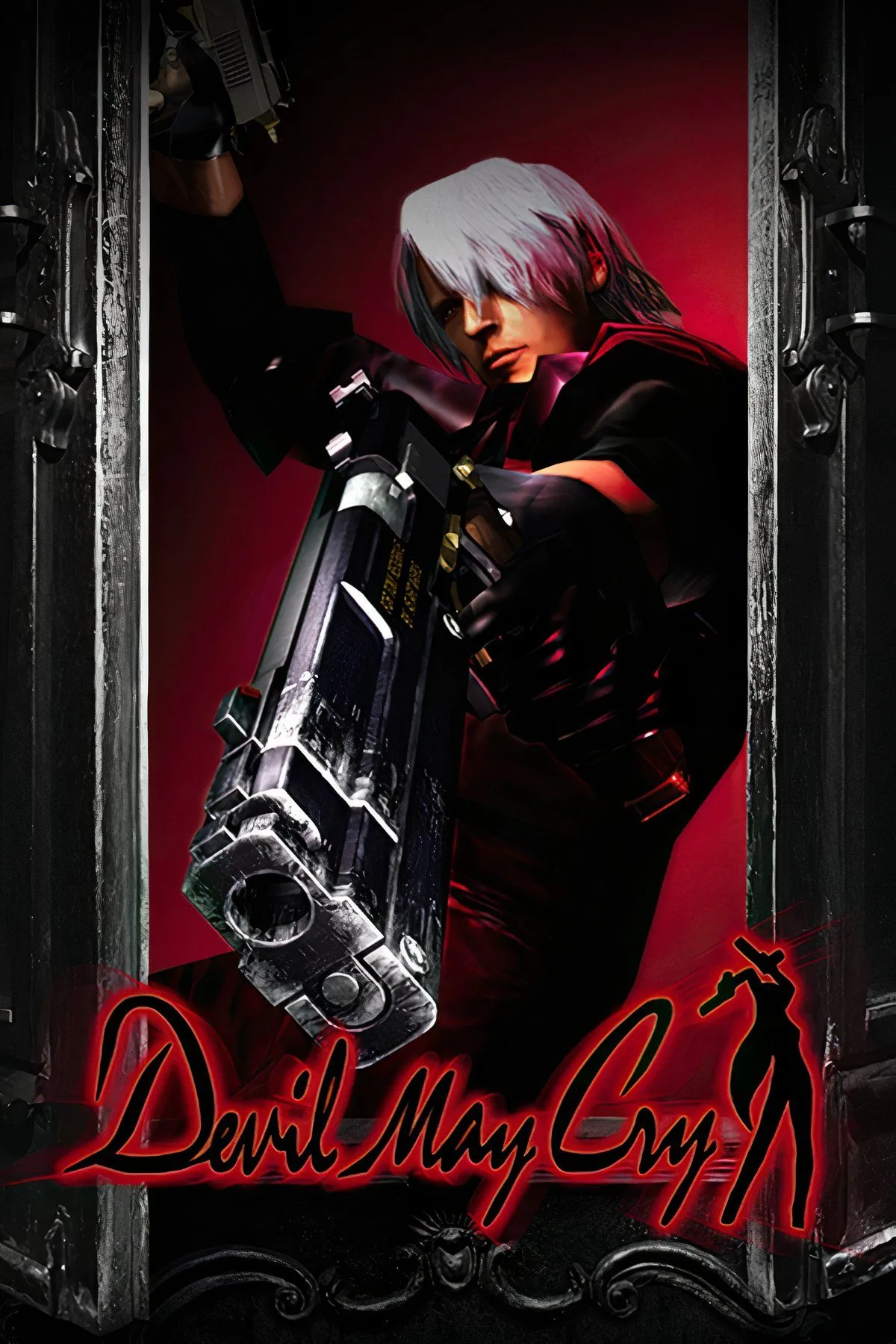 Dante, nhân vật chính của Devil May Cry, chiến đấu với quỷ