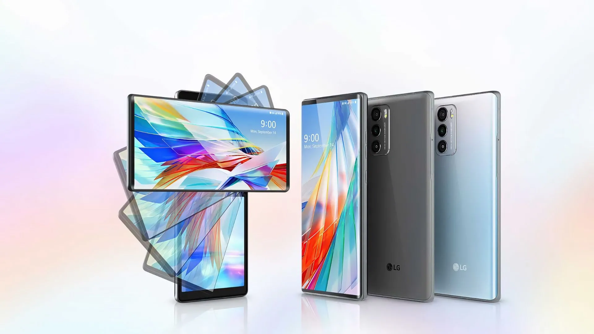 Điện thoại LG Wing với màn hình kép xoay hình chữ T độc đáo