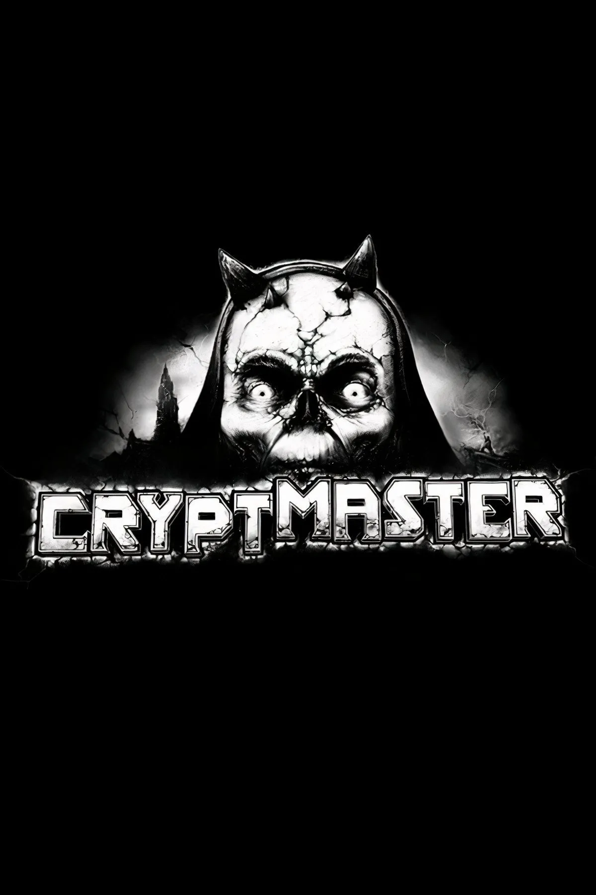 Hình ảnh gameplay Cryptmaster với giao diện giải đố từ ngữ và nhân vật trong hầm ngục