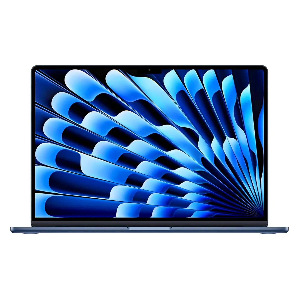 Hình ảnh MacBook Air 15 inch M4 màu bạc đặt trên bàn, thể hiện thiết bị chủ đạo trong hệ sinh thái Apple.