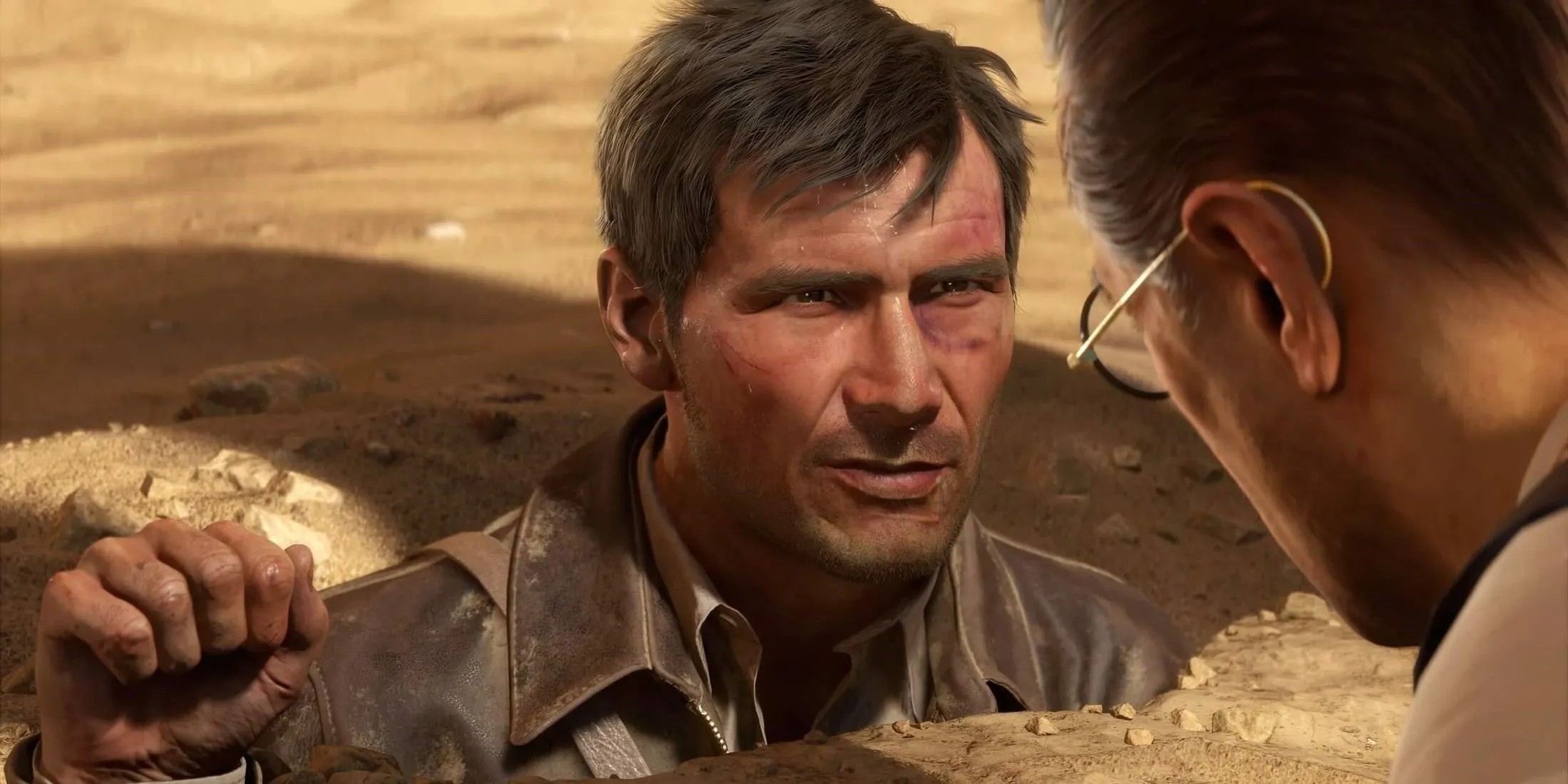 Hình ảnh trong game Indiana Jones and the Great Circle, một tựa game chuyển thể từ phim nổi bật trong thời đại mới.