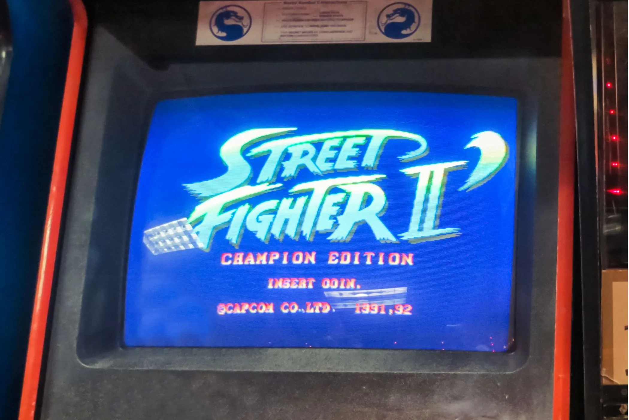 Máy arcade Street Fighter II Champion Edition, tựa game tiên phong với hệ thống combo lỗi