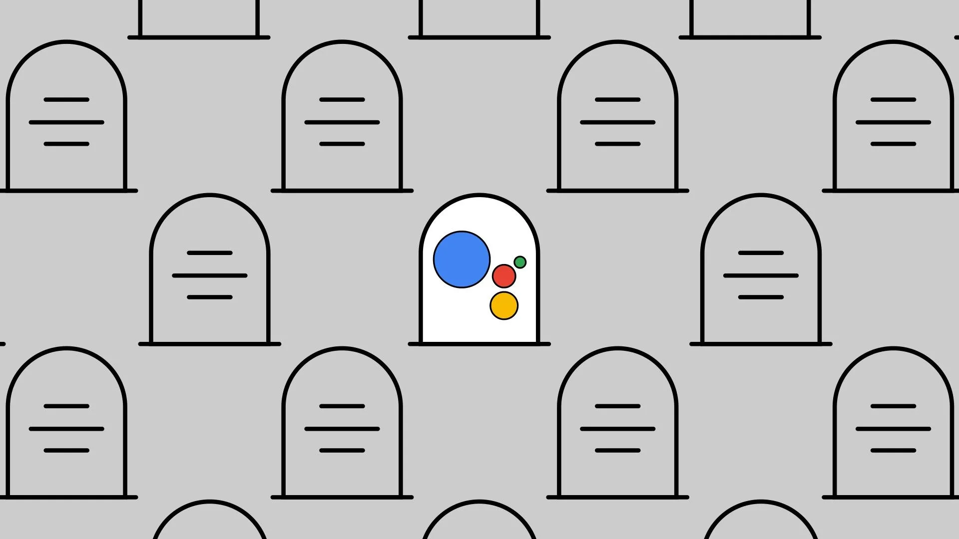 Minh họa ẩn dụ về việc Google Assistant bị thay thế bởi Gemini, thể hiện sự chuyển đổi của trợ lý ảo trên các nền tảng của Google, bao gồm Android Auto.