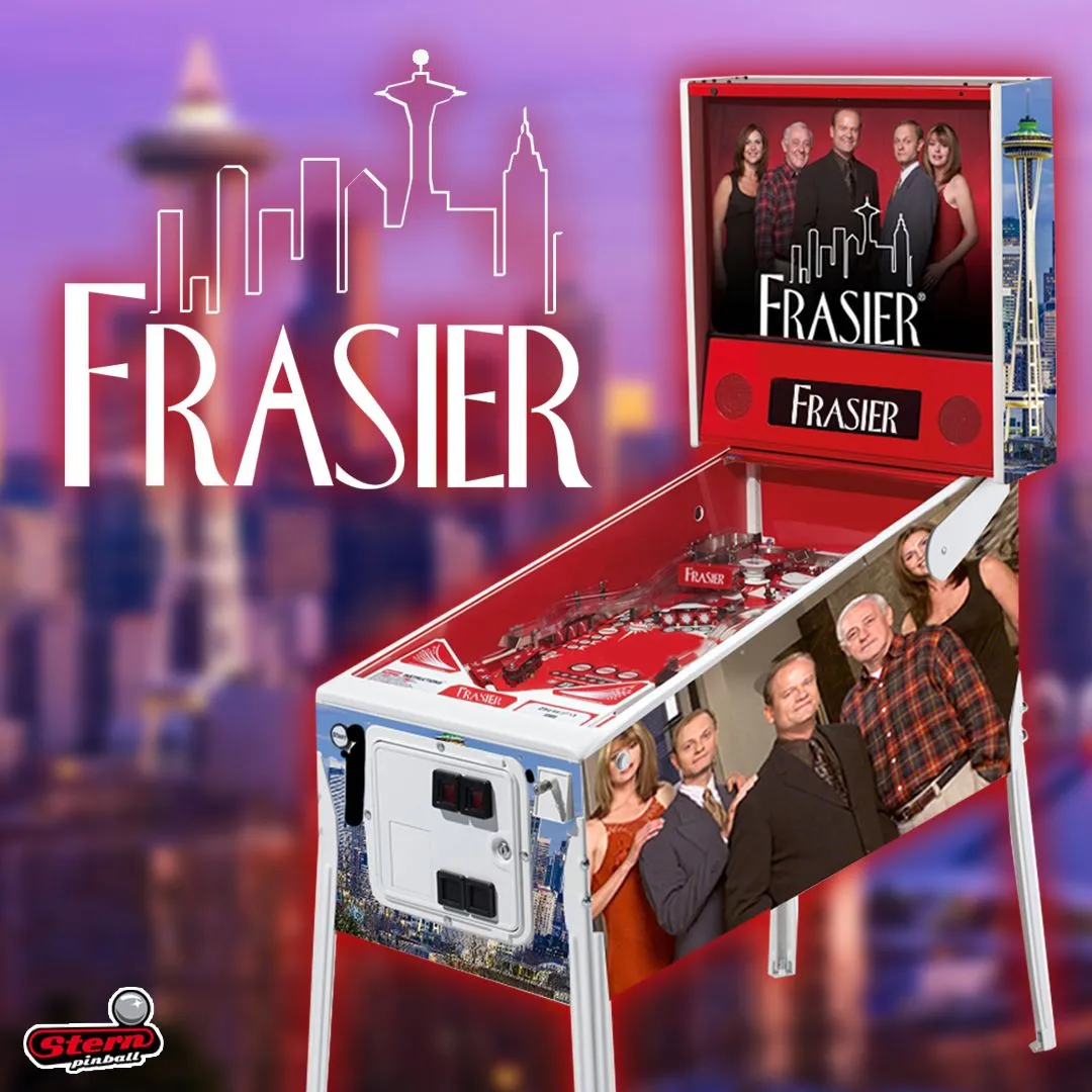 Mô phỏng máy pinball Frasier, một trò đùa Cá tháng Tư nhưng lại là ý tưởng game pinball hấp dẫn