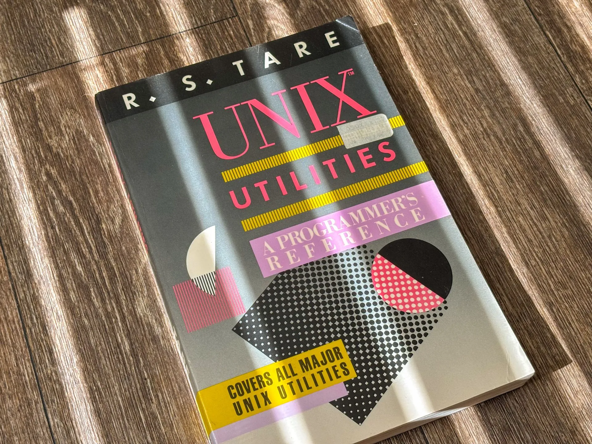 Một cuốn sách cũ về tiện ích Unix