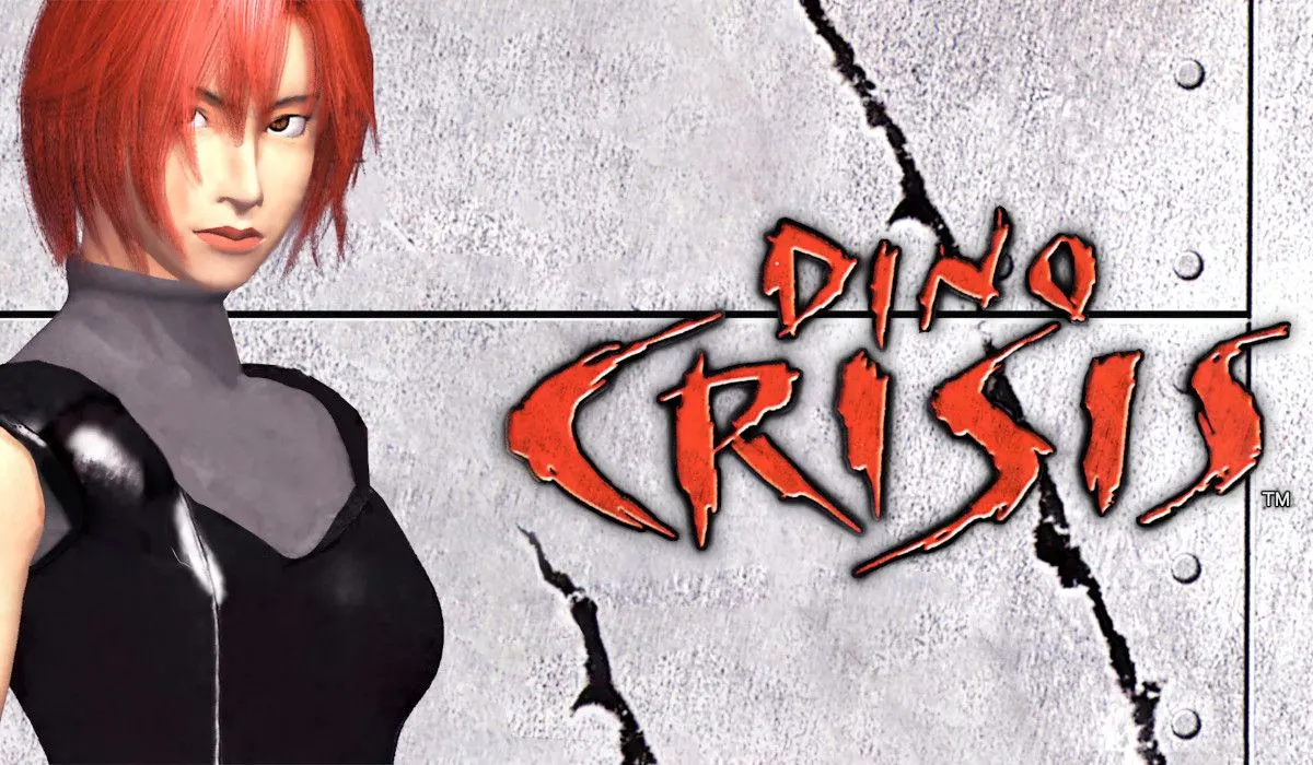 Nghệ thuật quảng cáo mô tả Regina từ Dino Crisis
