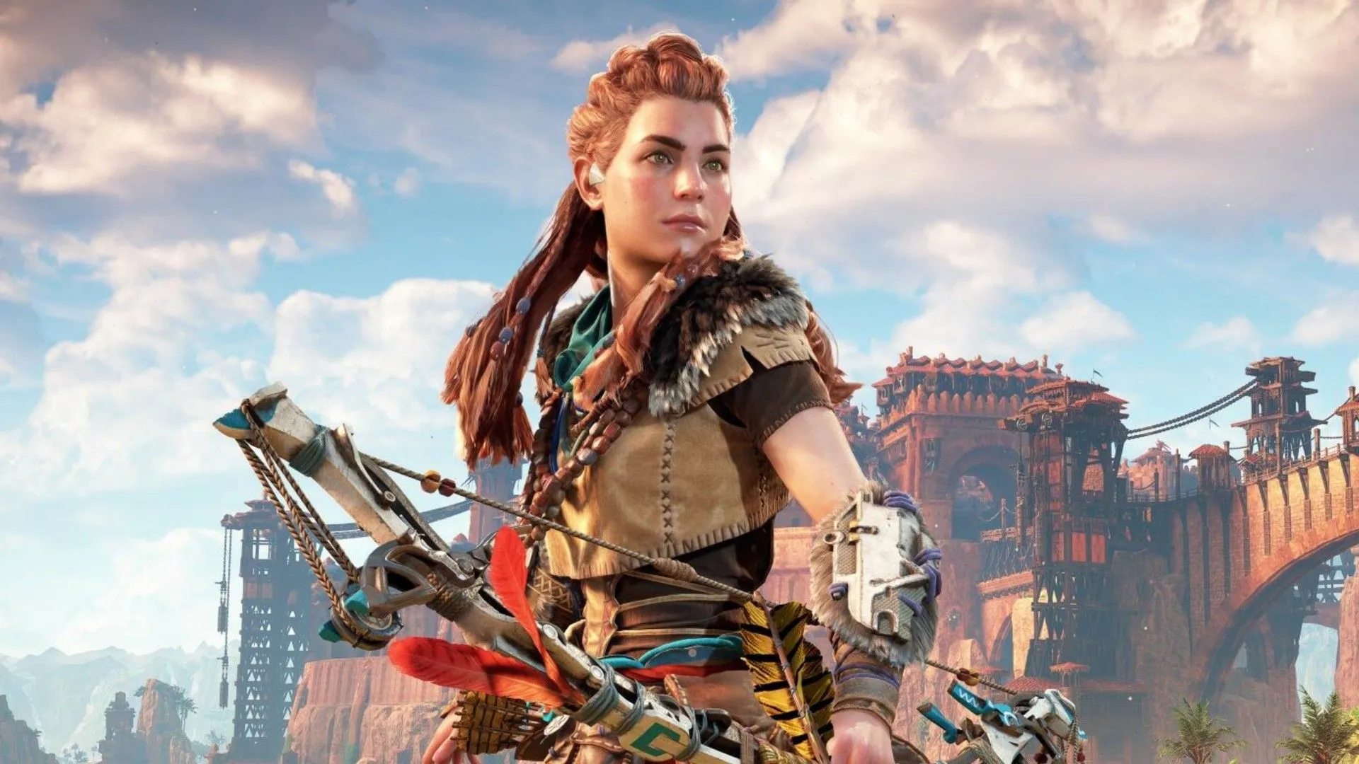 Nhân vật Aloy trong Horizon Zero Dawn, một ví dụ về game hiện đại có thể được remaster trong tương lai