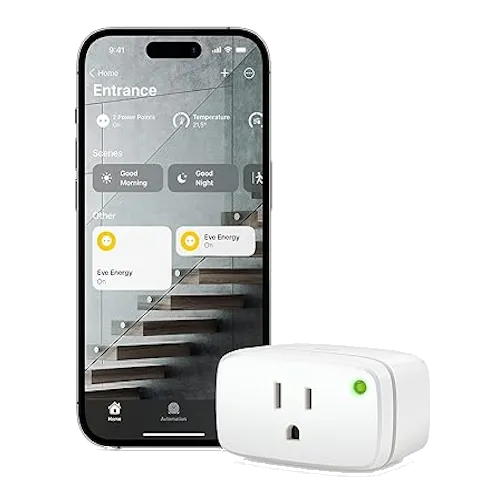 Ổ cắm thông minh Eve Energy Matter, giải pháp điều khiển thiết bị không bảo mật trong HomeKit.