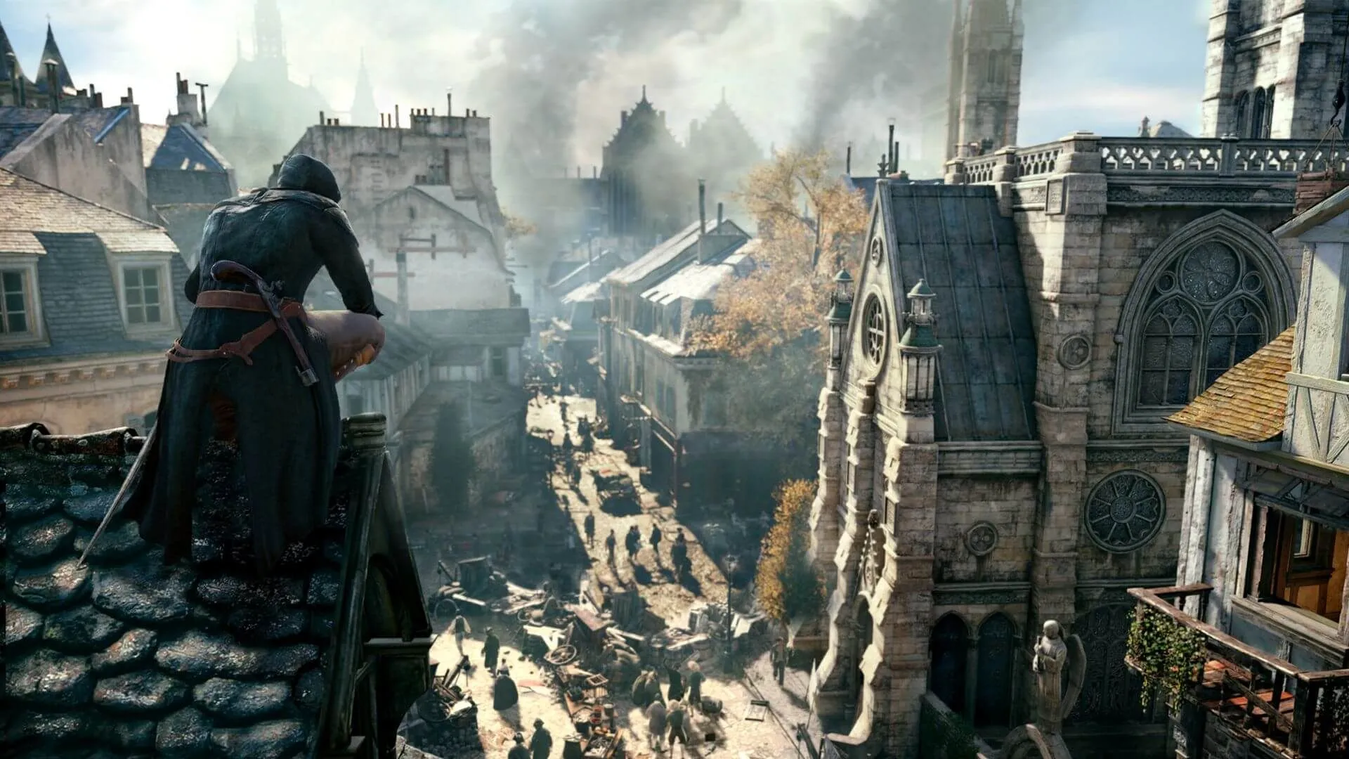 Sát thủ Arno Dorian trong Assassin's Creed Unity tại Paris