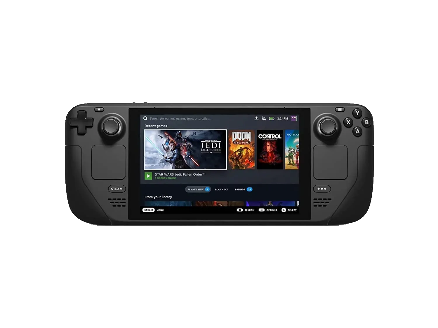 Steam Deck LCD mang lại hiệu suất chơi game ổn định
