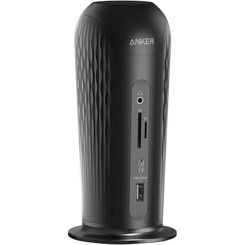 Trạm kết nối Anker PowerExpand 12-in-1 màu đen với nhiều cổng mở rộng