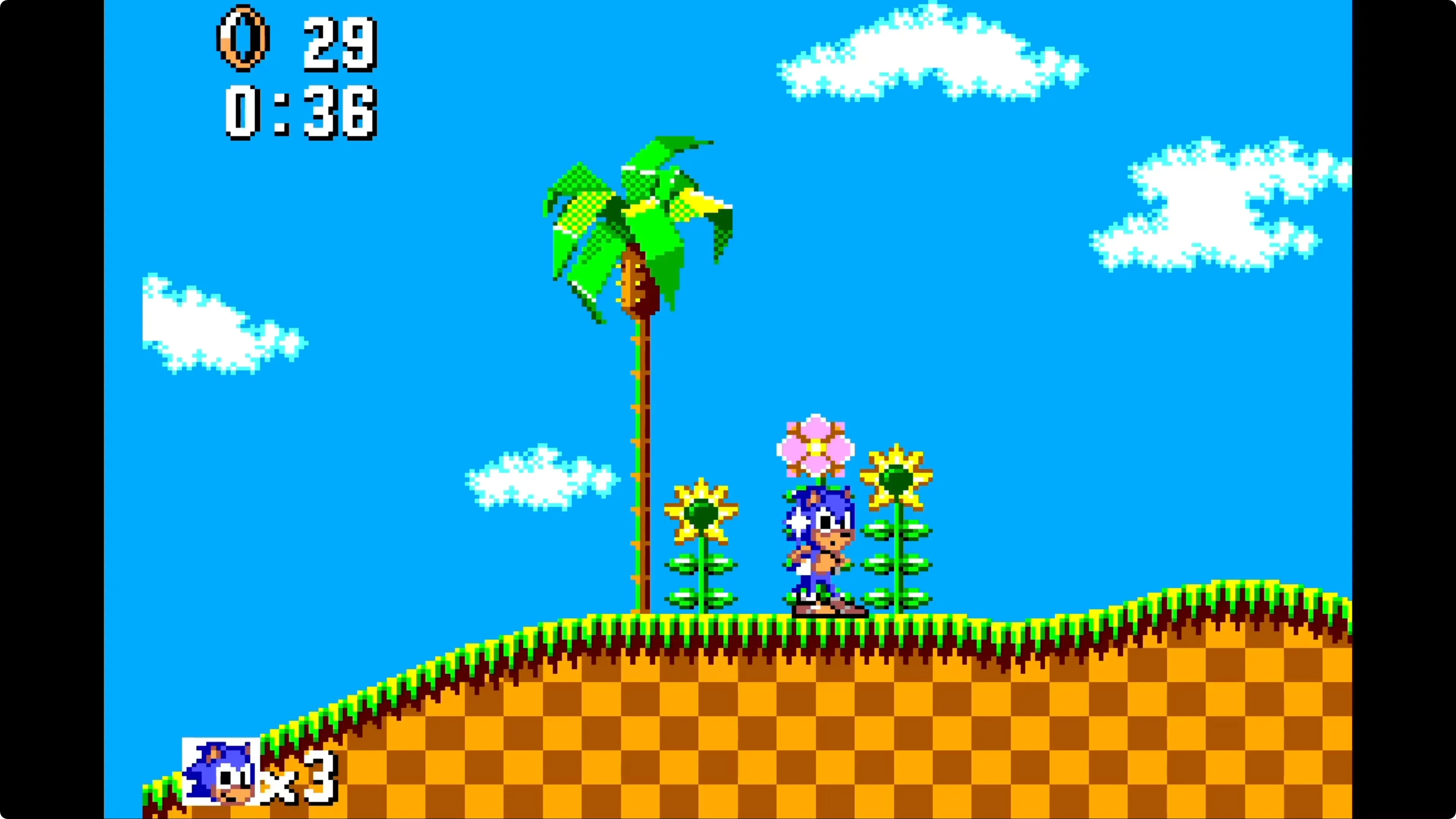 Trò chơi Sonic the Hedgehog (SEGA Genesis) đang chạy trên Apple TV, minh họa hiệu năng giả lập