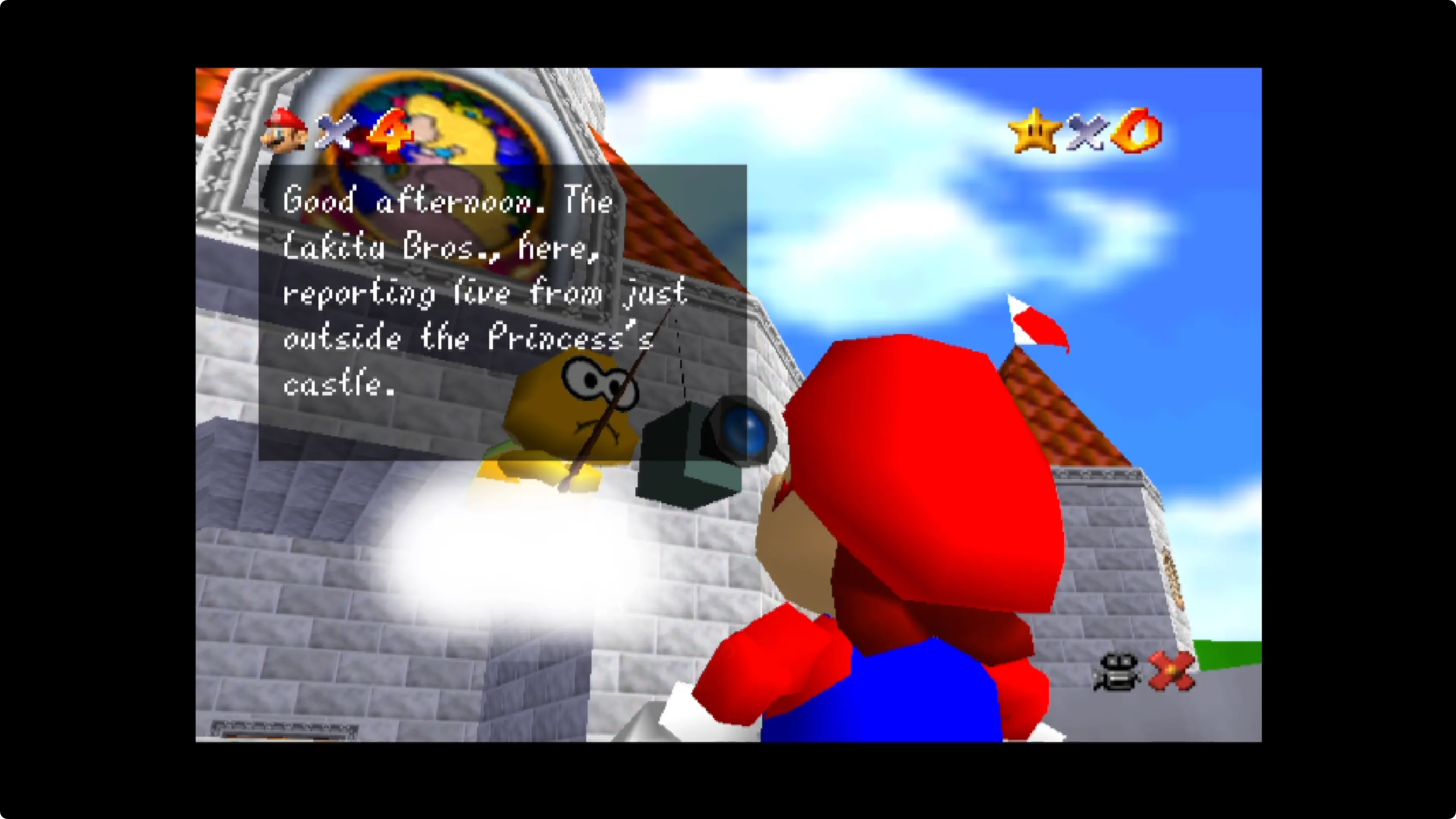 Trò chơi Super Mario 64 (Nintendo 64) đang hoạt động trên Apple TV, đánh giá hiệu năng giả lập N64