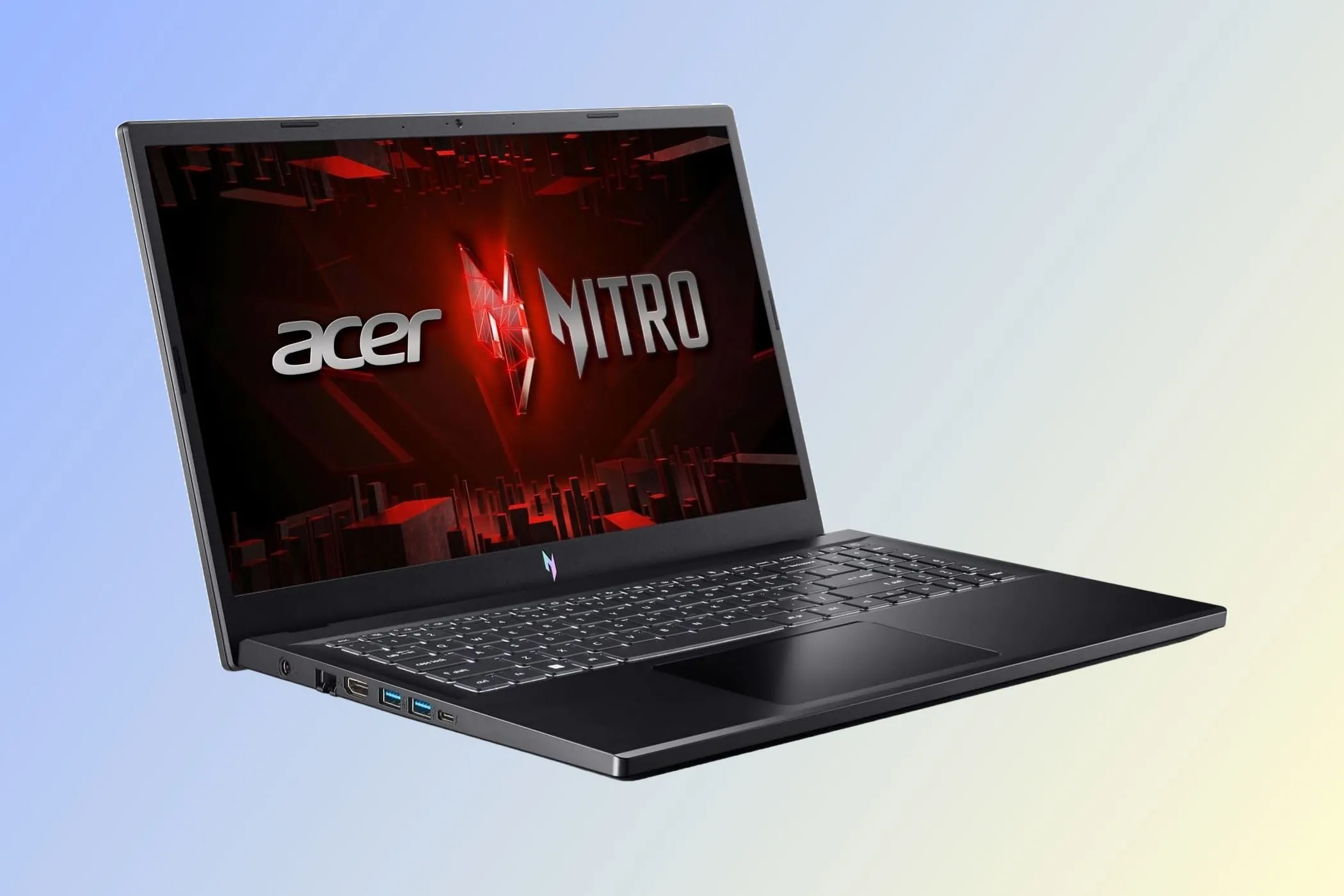 Acer Nitro V 15 ANV15-51-51H9, mẫu laptop gaming dưới 20 triệu đồng đáng giá với card đồ họa RTX 4050.