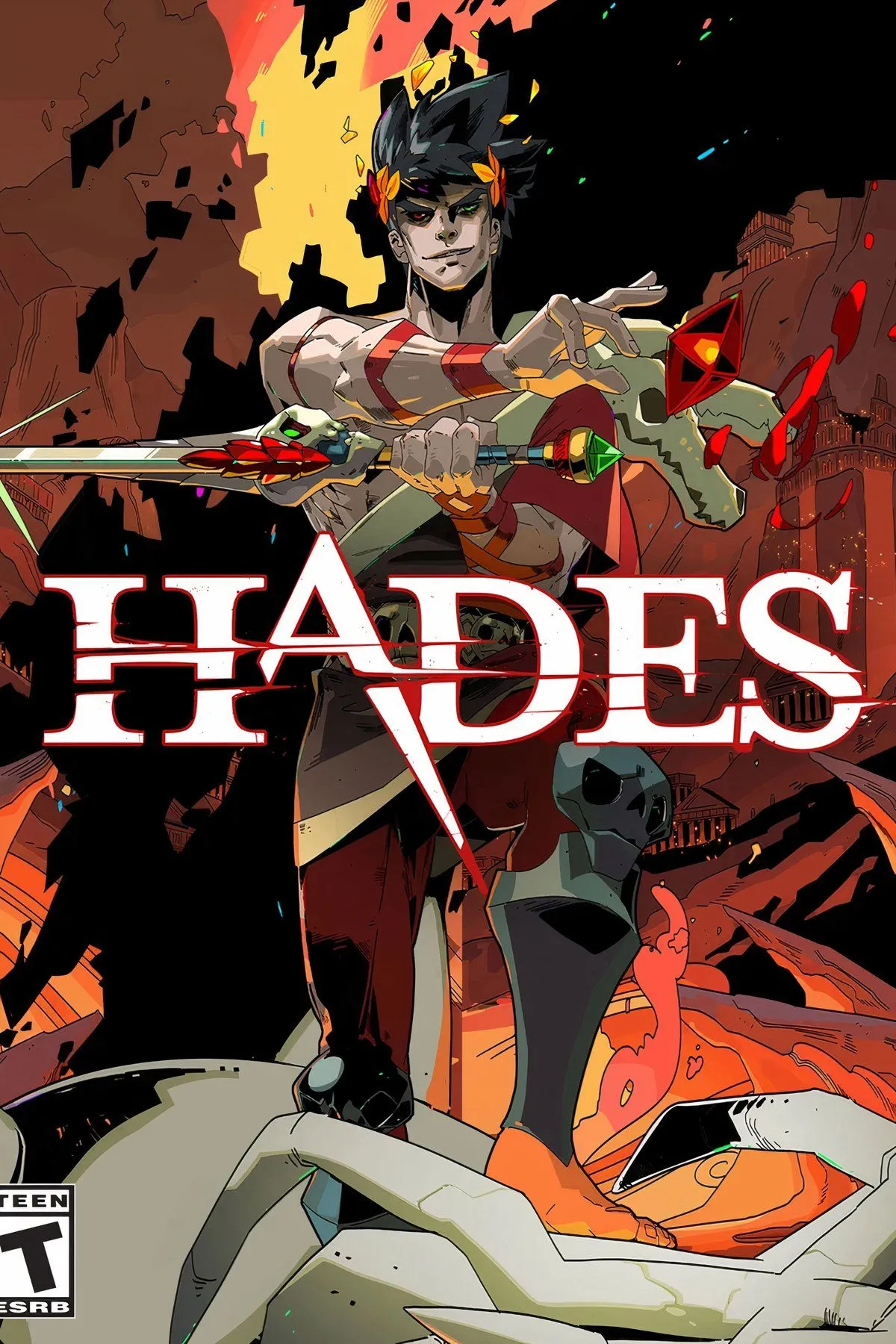 Anh hùng Zagreus chiến đấu với kẻ thù trong một dungeon đầy thử thách của Hades