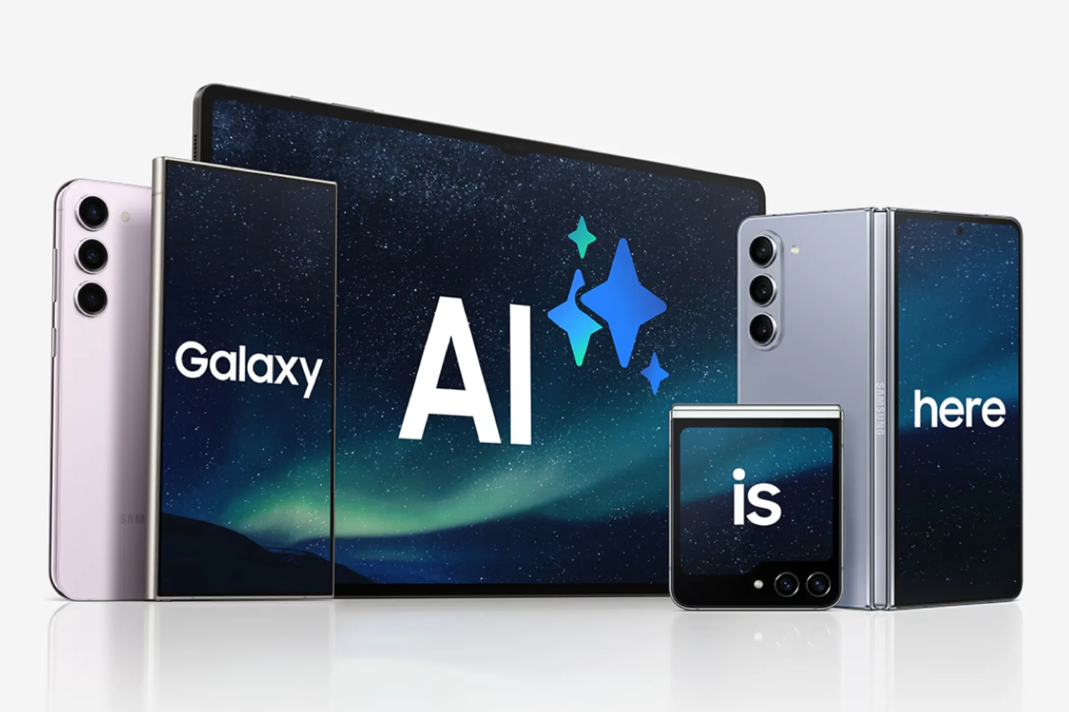 Biểu tượng Galaxy AI xuất hiện khi tương tác với văn bản trên Samsung One UI 7