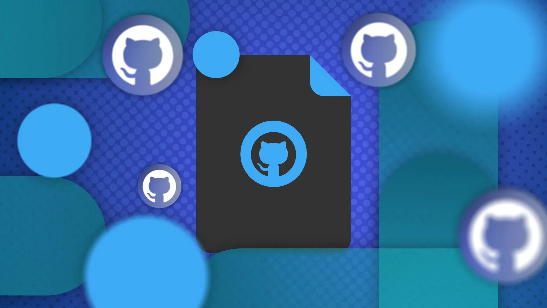 Biểu tượng GitHub trên một tệp dữ liệu, thể hiện vai trò trung tâm của nó trong quản lý mã nguồn và cộng tác phát triển.