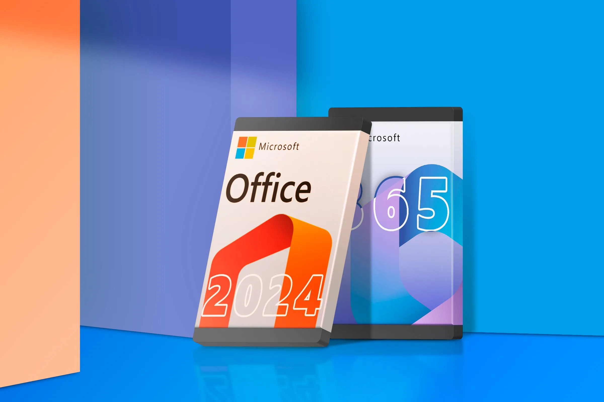 Biểu tượng Microsoft Office và Microsoft 365, thể hiện khả năng ứng dụng Office desktop miễn phí đang được thử nghiệm
