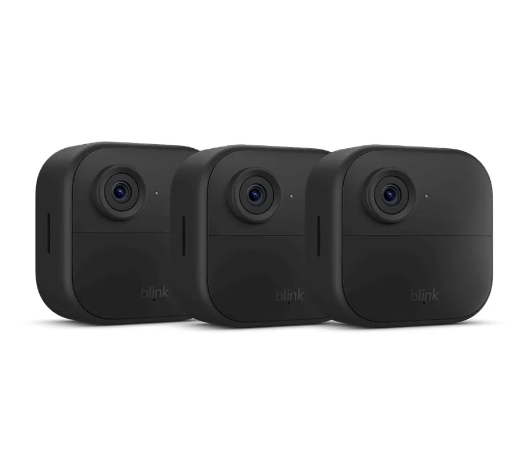 Bộ 3 camera an ninh Blink Outdoor 4 lắp đặt ngoài trời, giám sát toàn diện