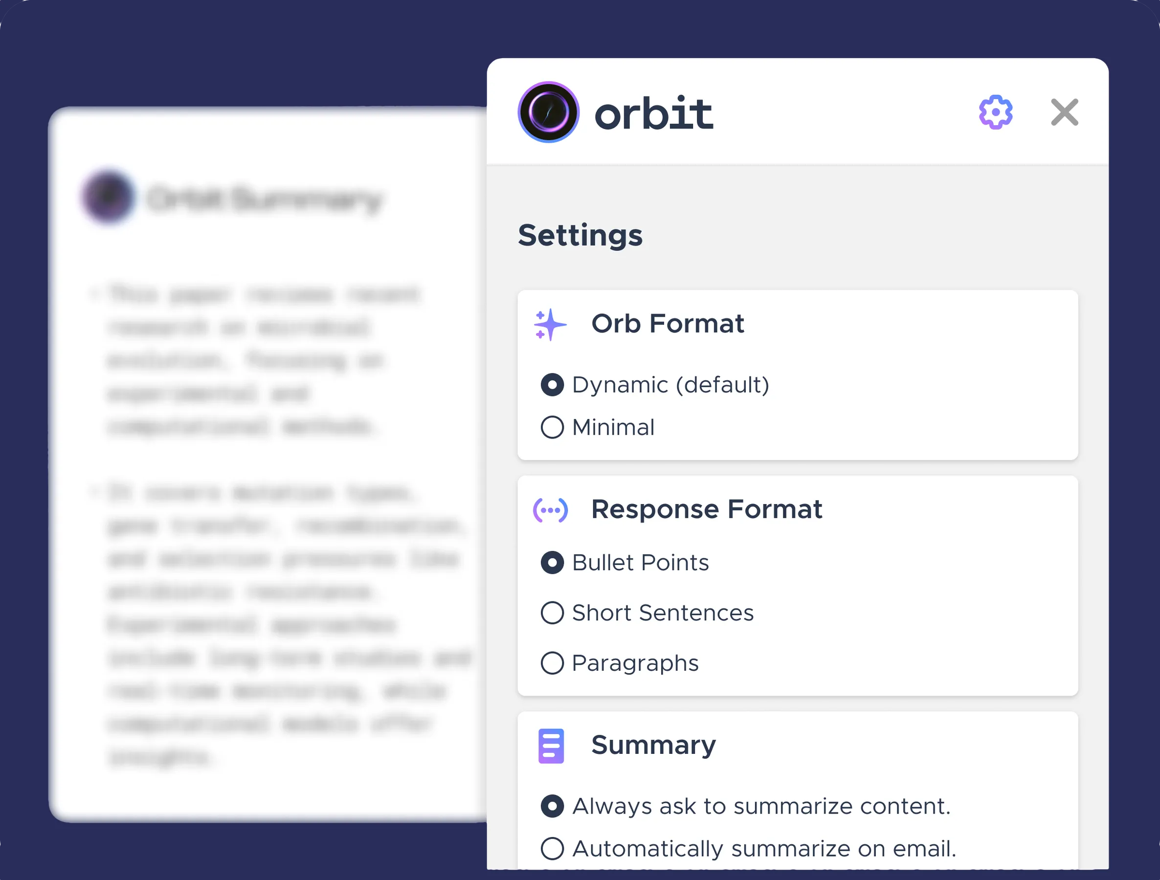 Cài đặt tiện ích AI Orbit của Mozilla Firefox