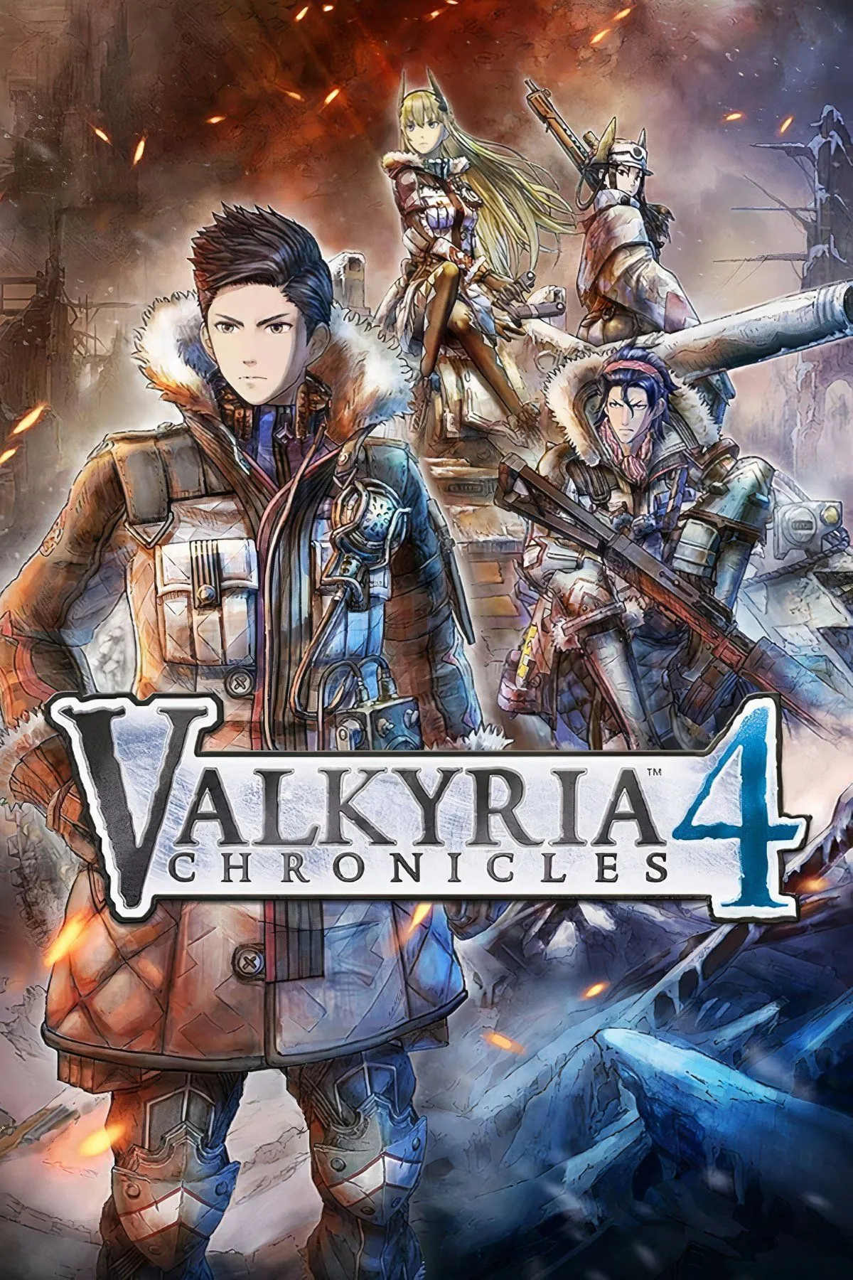 Cảnh chiến đấu kết hợp thời gian thực và theo lượt trong Valkyria Chronicles 4