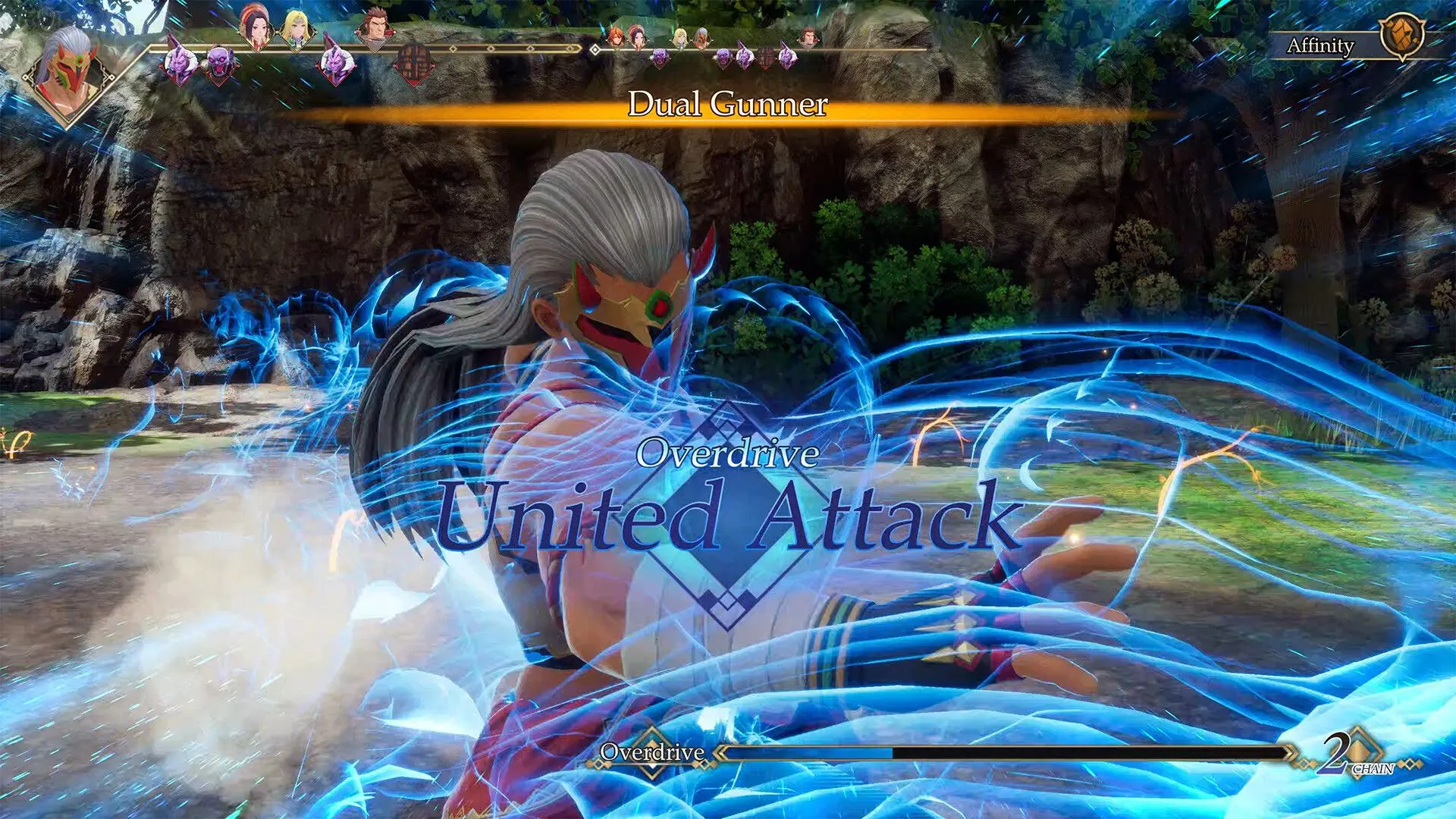 Cảnh gameplay từ Romancing SaGa 2: Revenge of the Seven, một game RPG theo lượt cổ điển