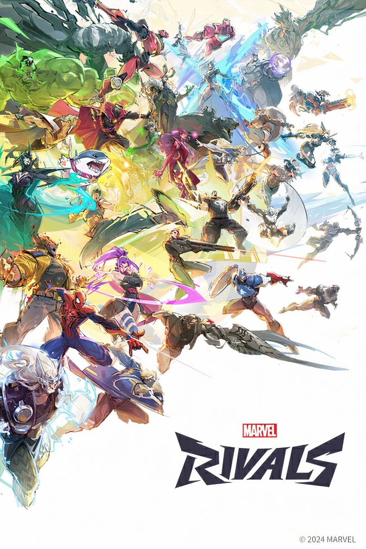 Cảnh hành động bùng nổ của các siêu anh hùng Marvel trong một trận đấu súng góc nhìn thứ ba