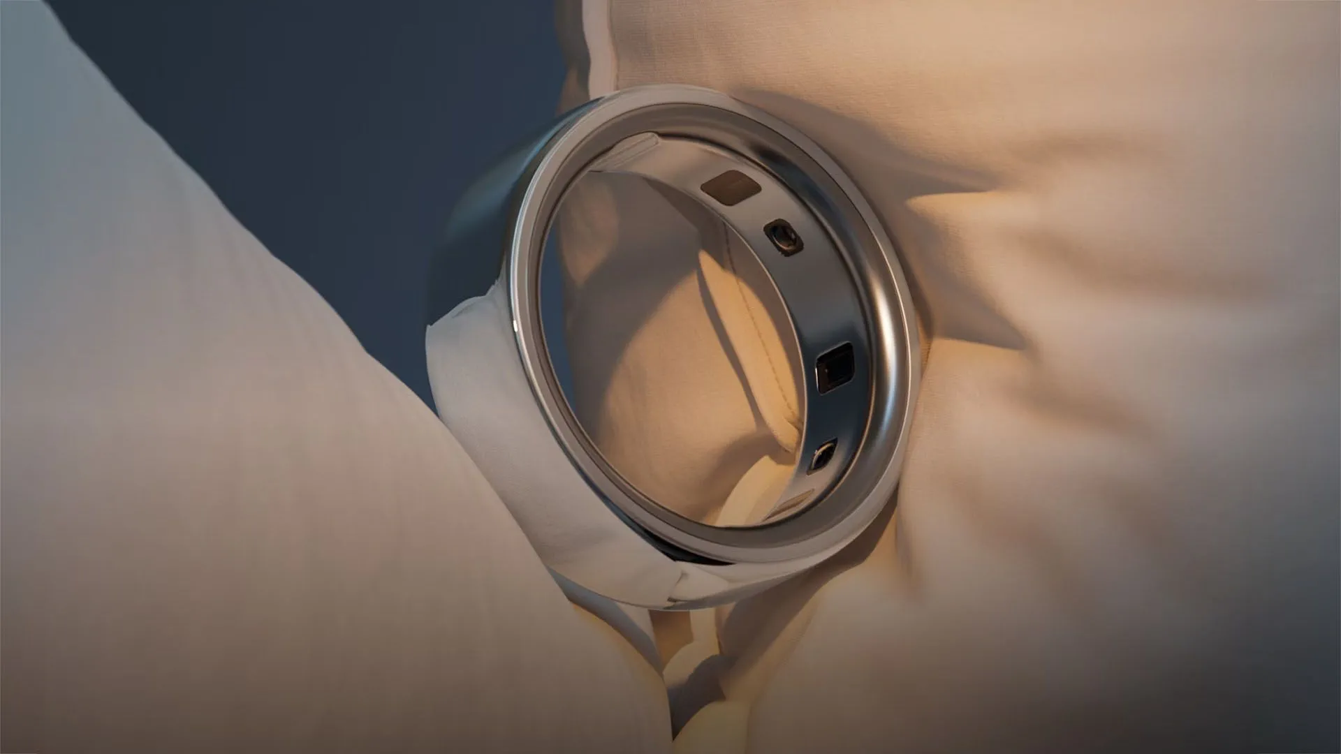 Chiếc nhẫn thông minh Oura Ring, một thiết bị theo dõi giấc ngủ và sức khỏe toàn diện.