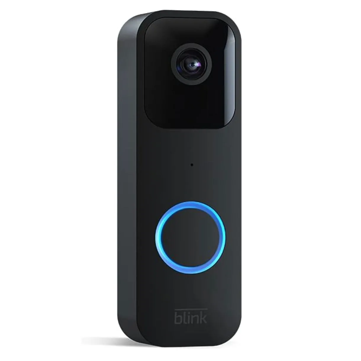Chuông cửa video Blink HD màu trắng, tích hợp camera giám sát giúp tăng cường an ninh cho ngôi nhà bạn.
