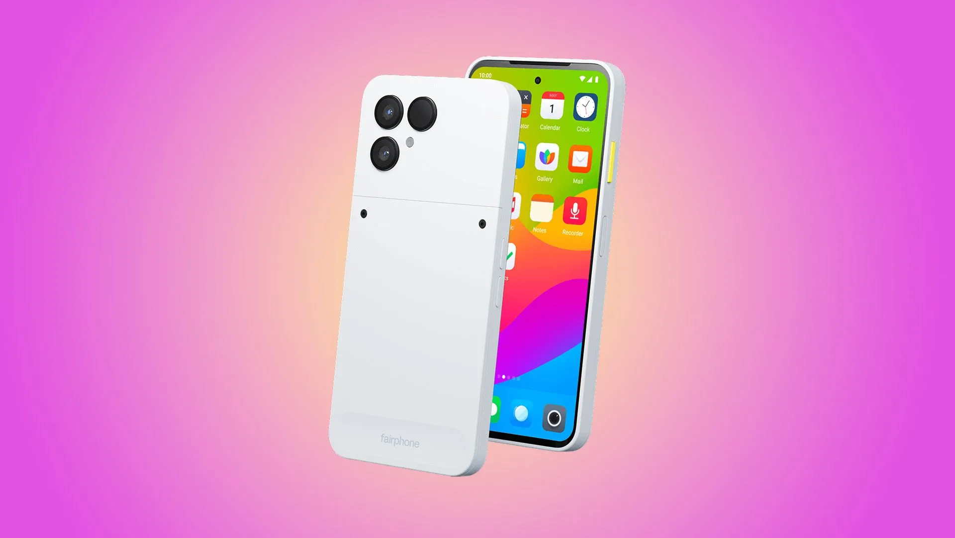 Điện thoại Fairphone 6 với thiết kế module, các linh kiện dễ dàng tháo lắp để sửa chữa.