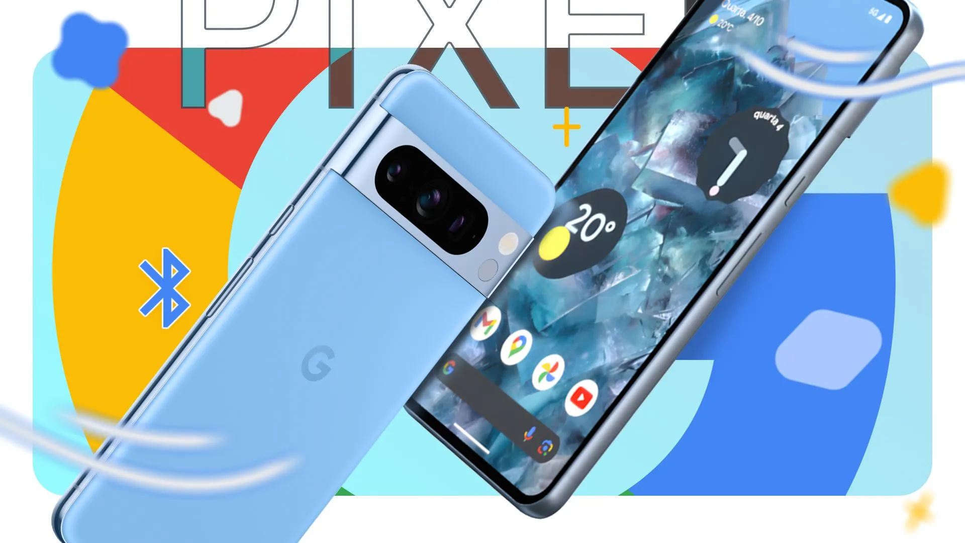 Điện thoại Google Pixel 8 Pro màu xanh, được biết đến là một trong những thiết bị dễ dàng mở khóa bootloader nhất.