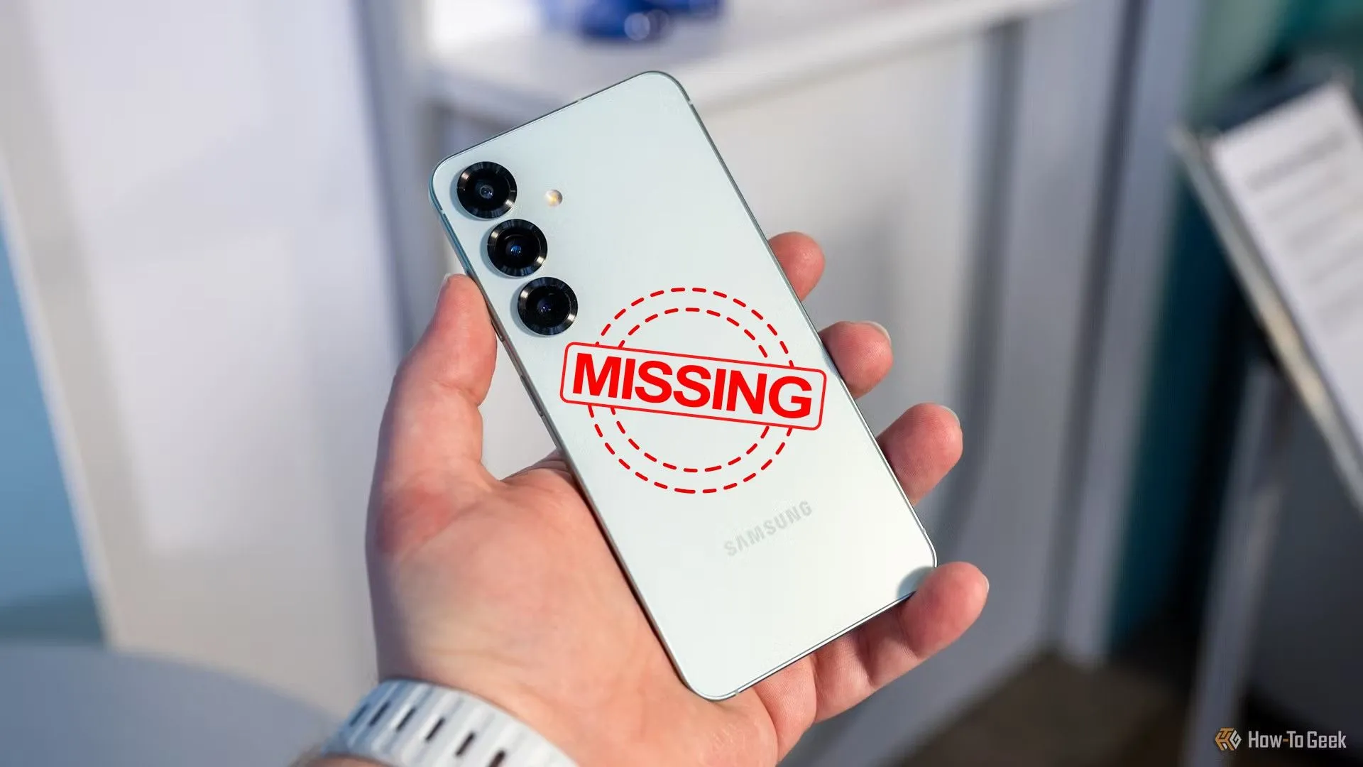 Điện thoại Samsung Galaxy S25 không có nam châm MagSafe