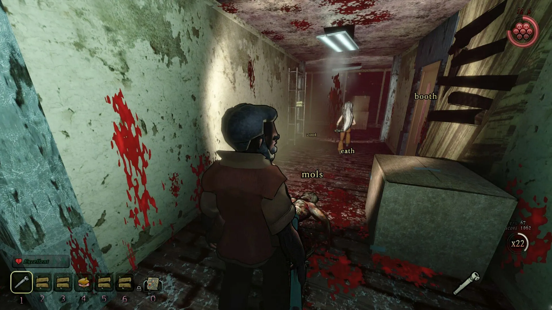 Gameplay co-op đầy căng thẳng trong game kinh dị gõ phím Blood Typers
