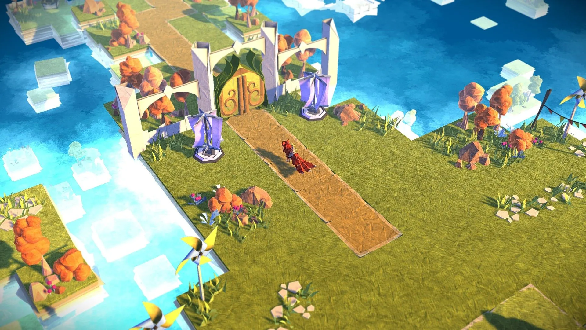 Gameplay phiêu lưu và giải đố trong Epistory - Typing Chronicles