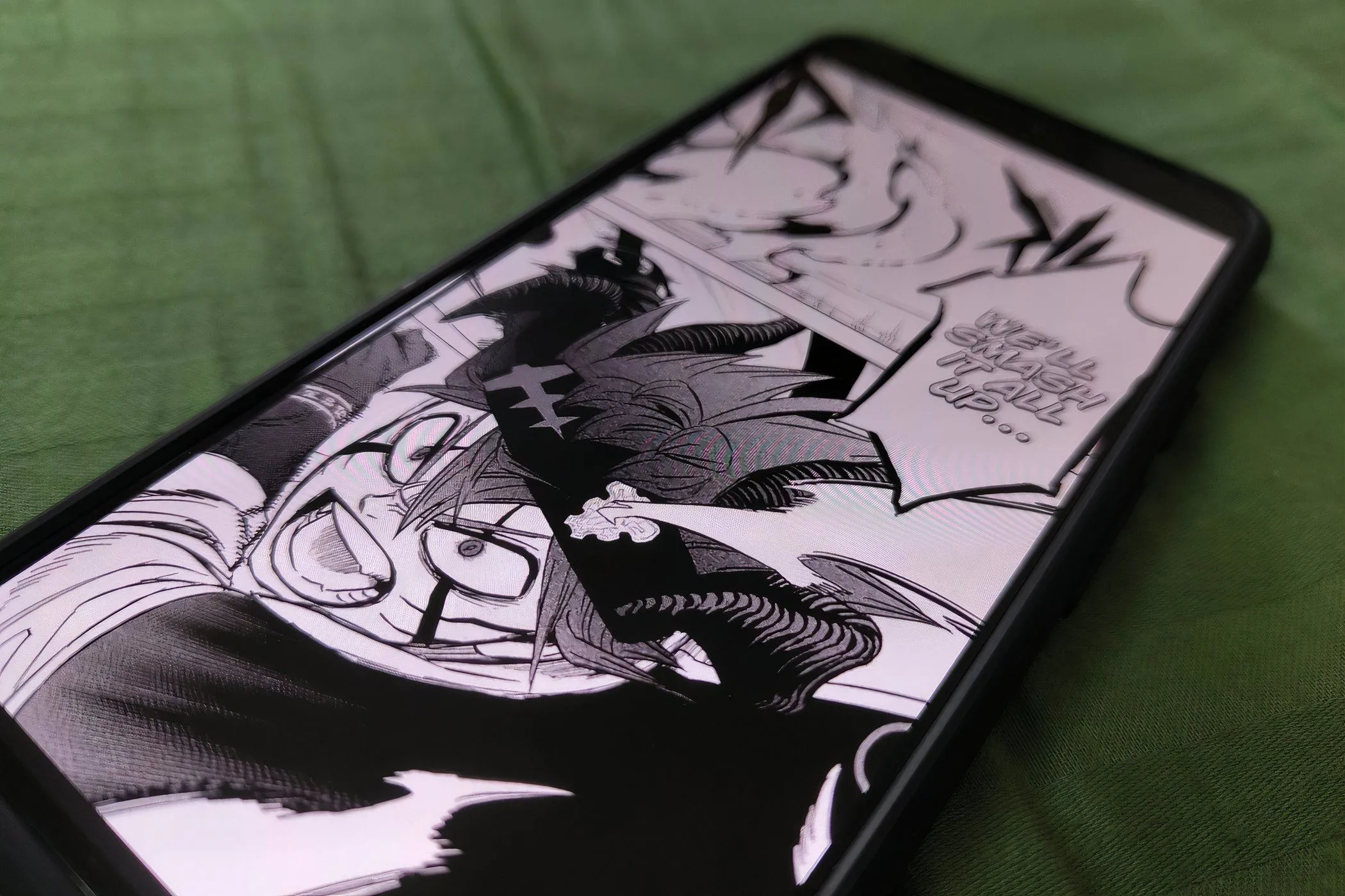 Giao diện ứng dụng MANGA Plus hiển thị danh sách các bộ truyện tranh manga phổ biến