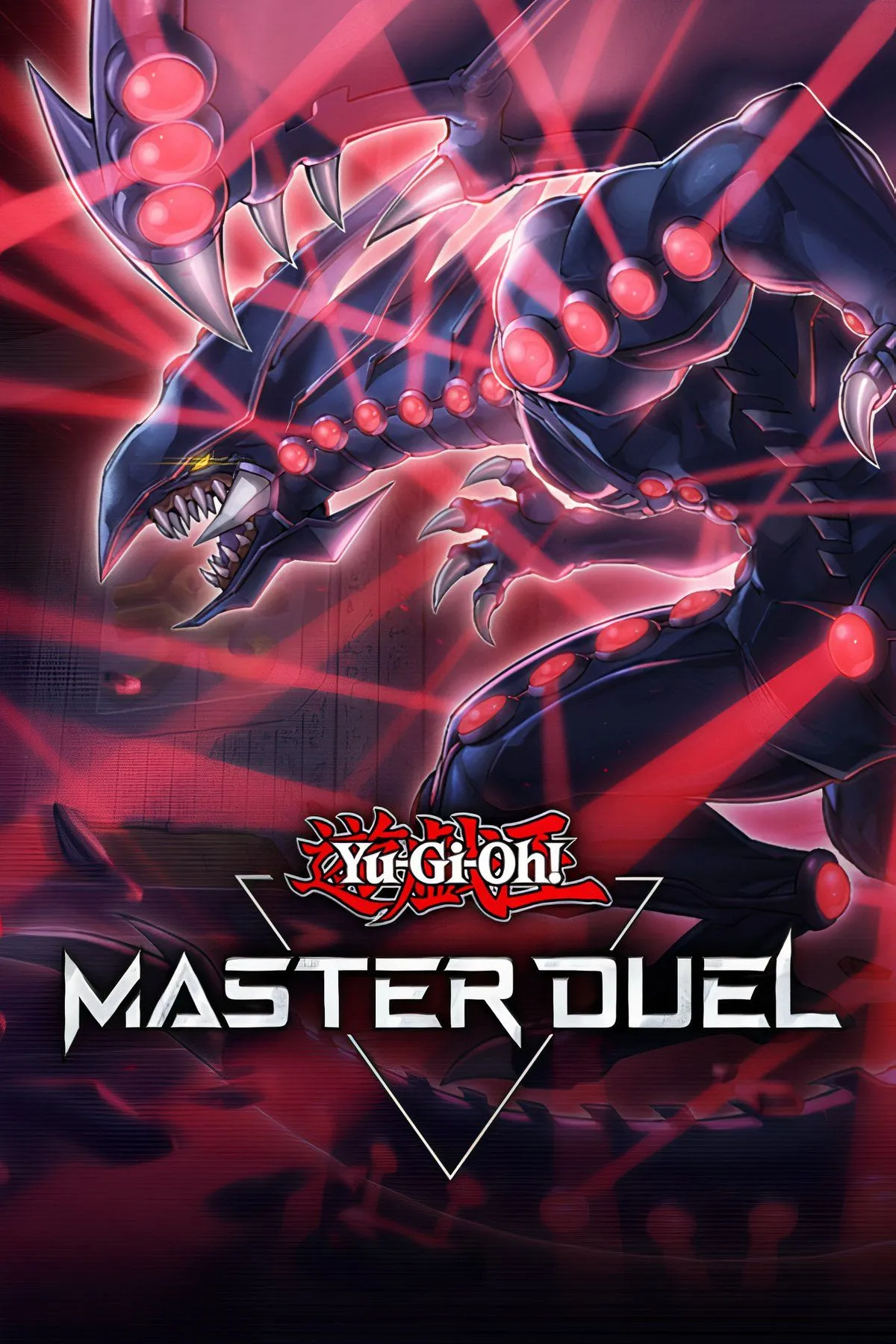 Hình ảnh giao diện đấu bài kỹ thuật số với các lá bài Yu-Gi-Oh được triển khai trên sân đấu