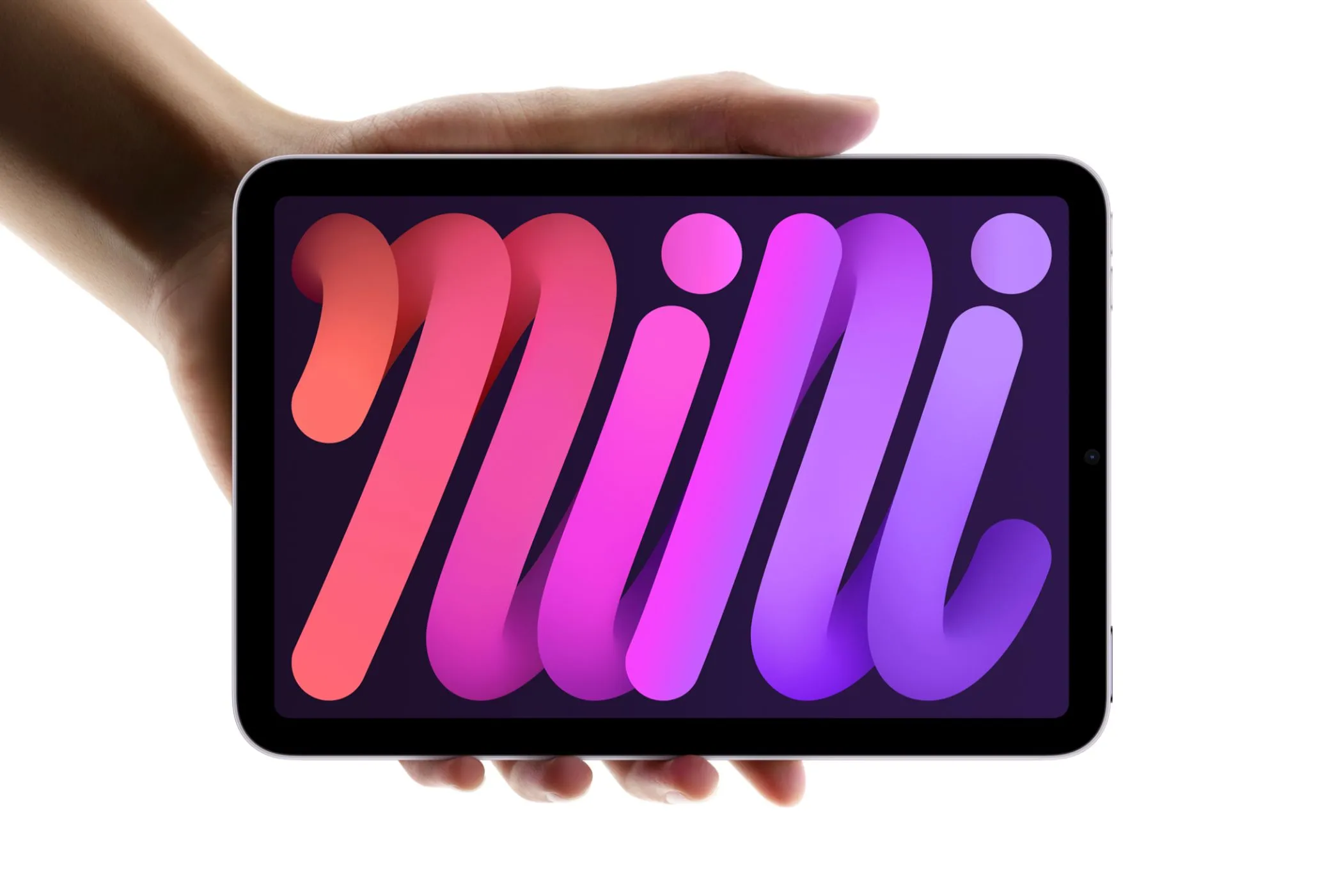 Hình ảnh quảng bá iPad Mini thế hệ thứ 7, máy tính bảng nhỏ gọn của Apple
