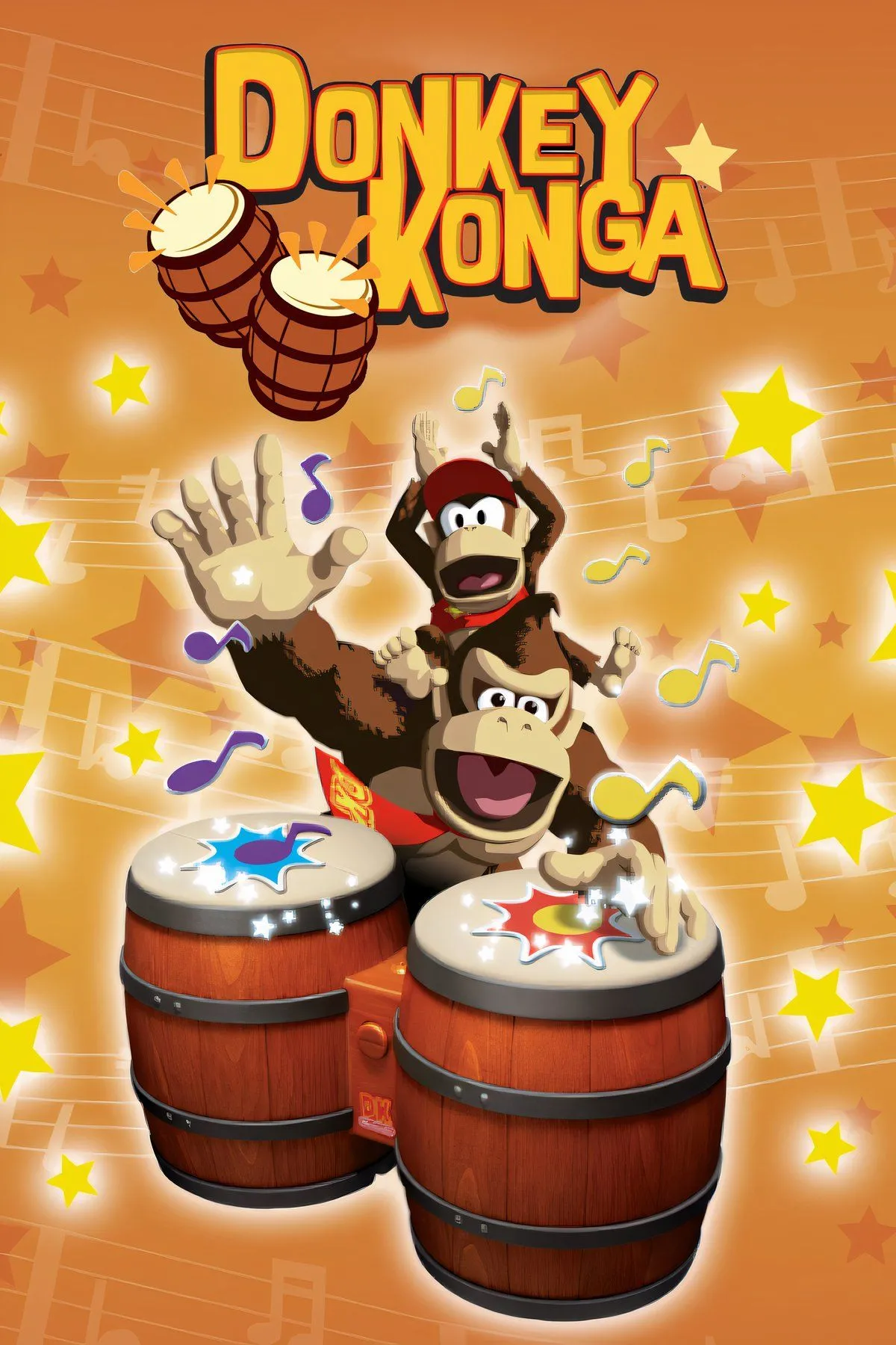 Hình ảnh tay cầm chơi game bongo hình Donkey Kong độc đáo