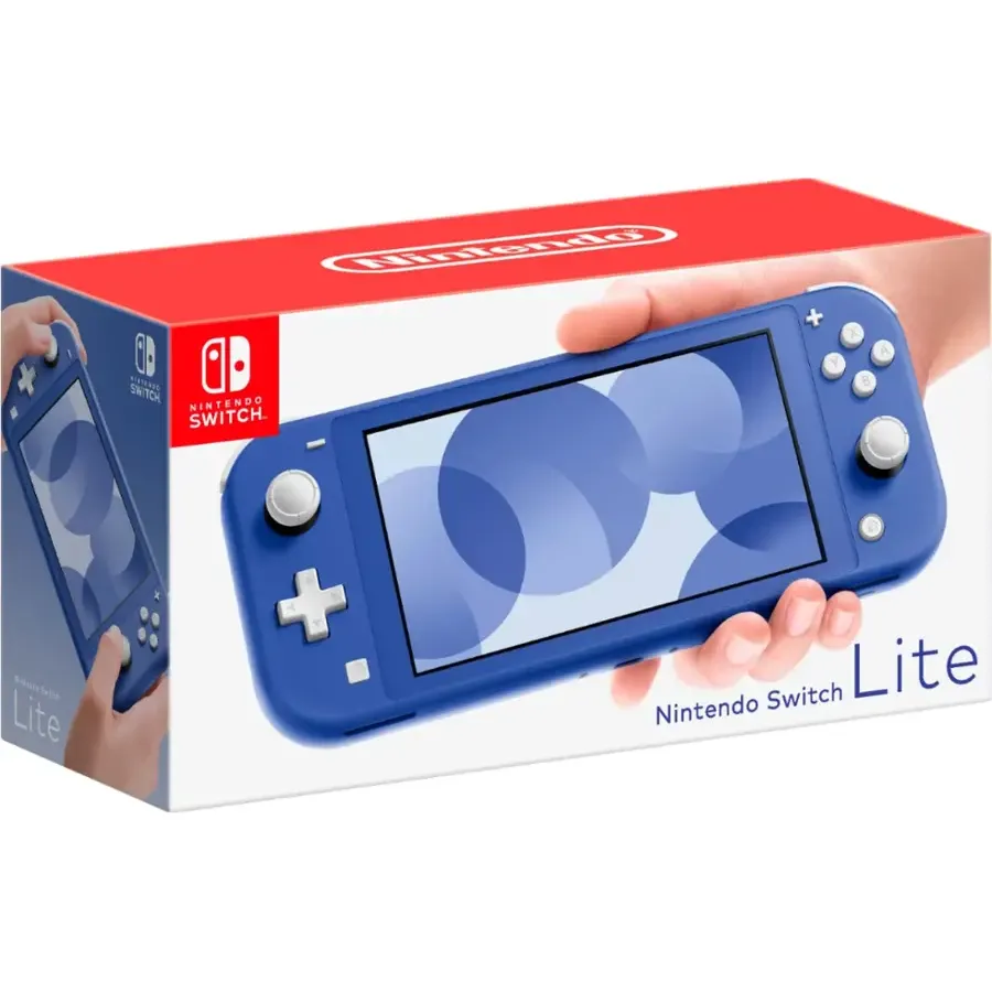 Hình ảnh trực diện máy chơi game cầm tay Nintendo Switch Lite, phù hợp để chơi game ngoại tuyến khi cúp điện