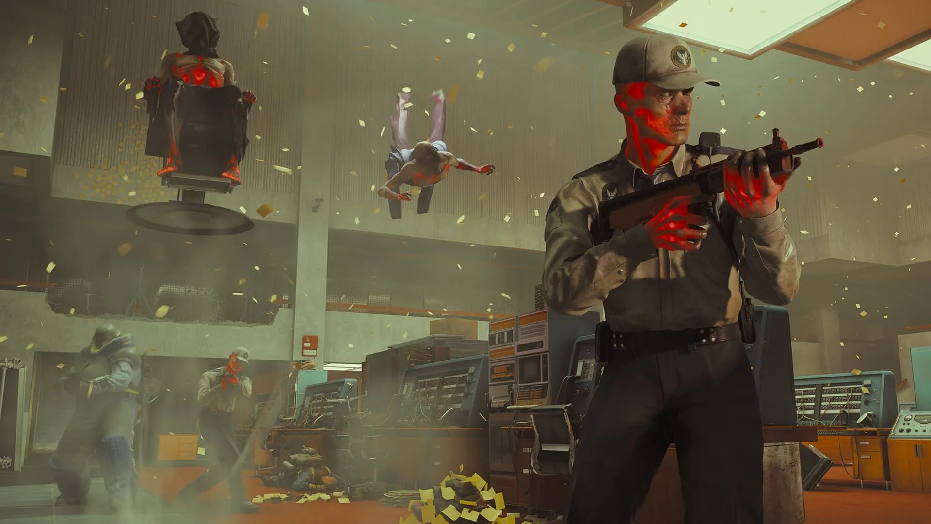 Kẻ thù Hiss vũ trang lơ lửng trong FBC: Firebreak
