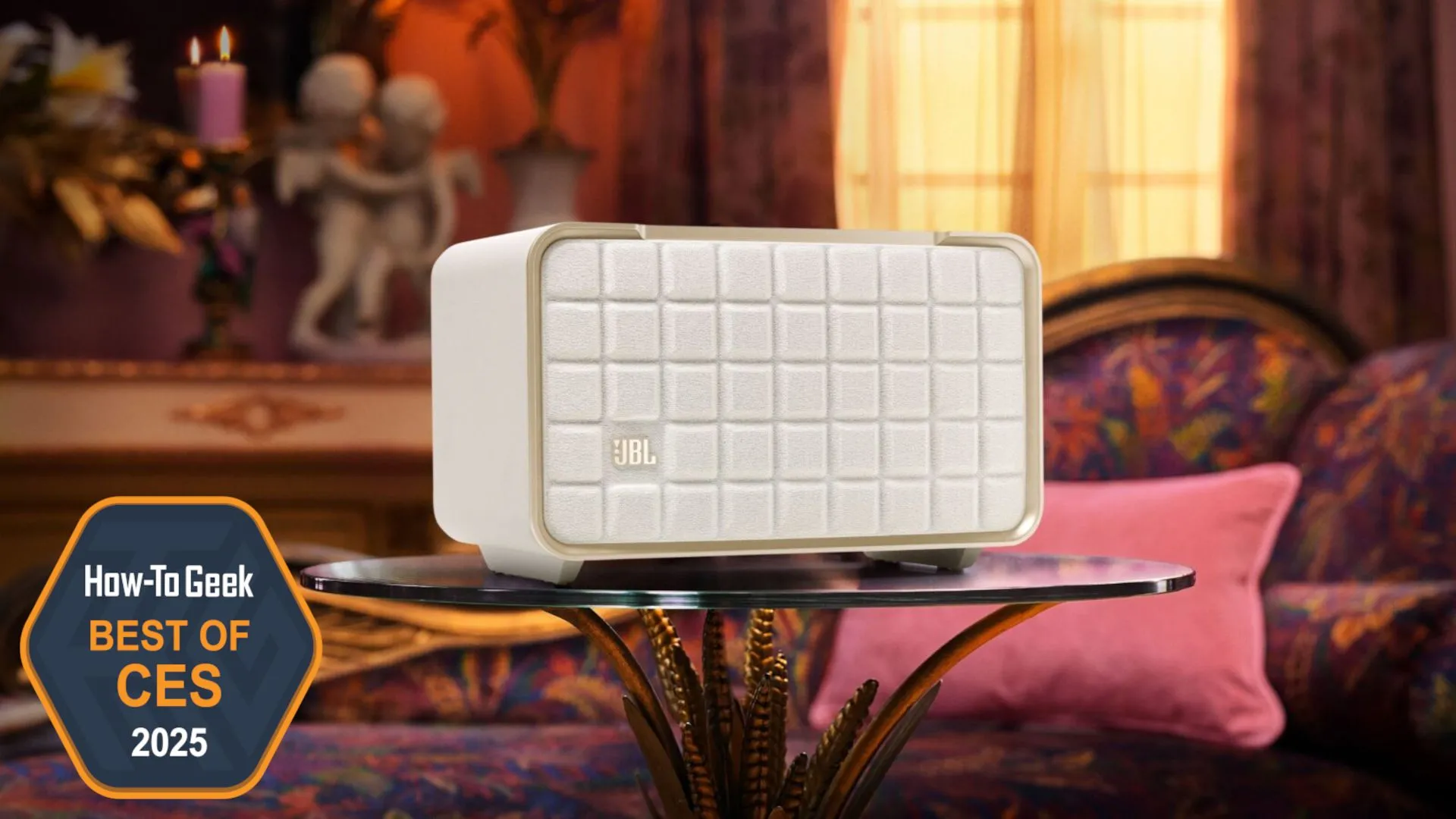 Loa Bluetooth JBL Authentics 200 màu trắng tinh tế