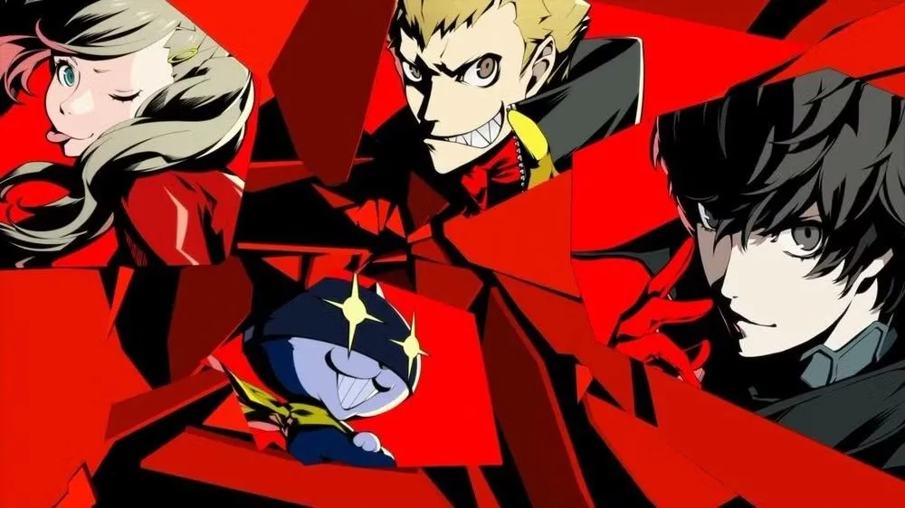 Màn hình &quot;All-Out Attack&quot; đầy hiệu ứng trong game Persona 5