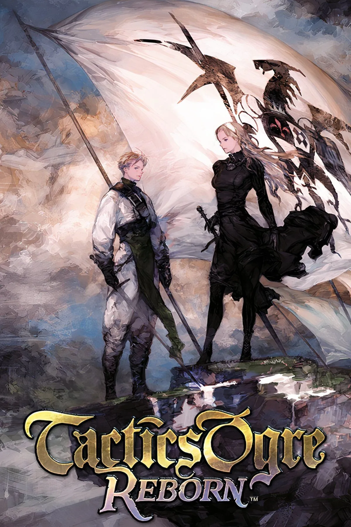 Màn hình chiến đấu tactical grid-based của Tactics Ogre: Reborn với nhiều nhân vật