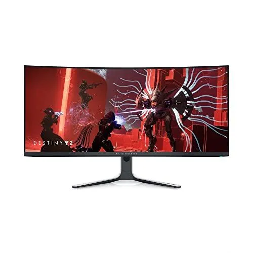 Màn hình cong Alienware 34 Curved QD-OLED AW3423DW hiển thị giao diện chơi game