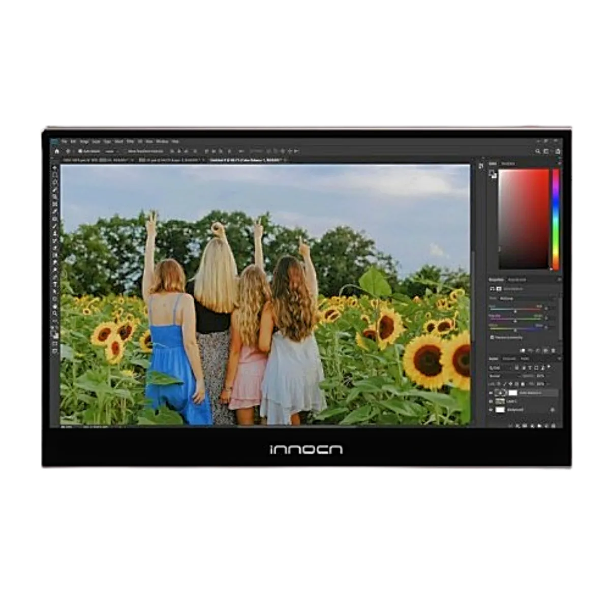 Màn hình di động InnoCN PU15-Pre, cung cấp không gian làm việc mở rộng với chất lượng 4K OLED ấn tượng